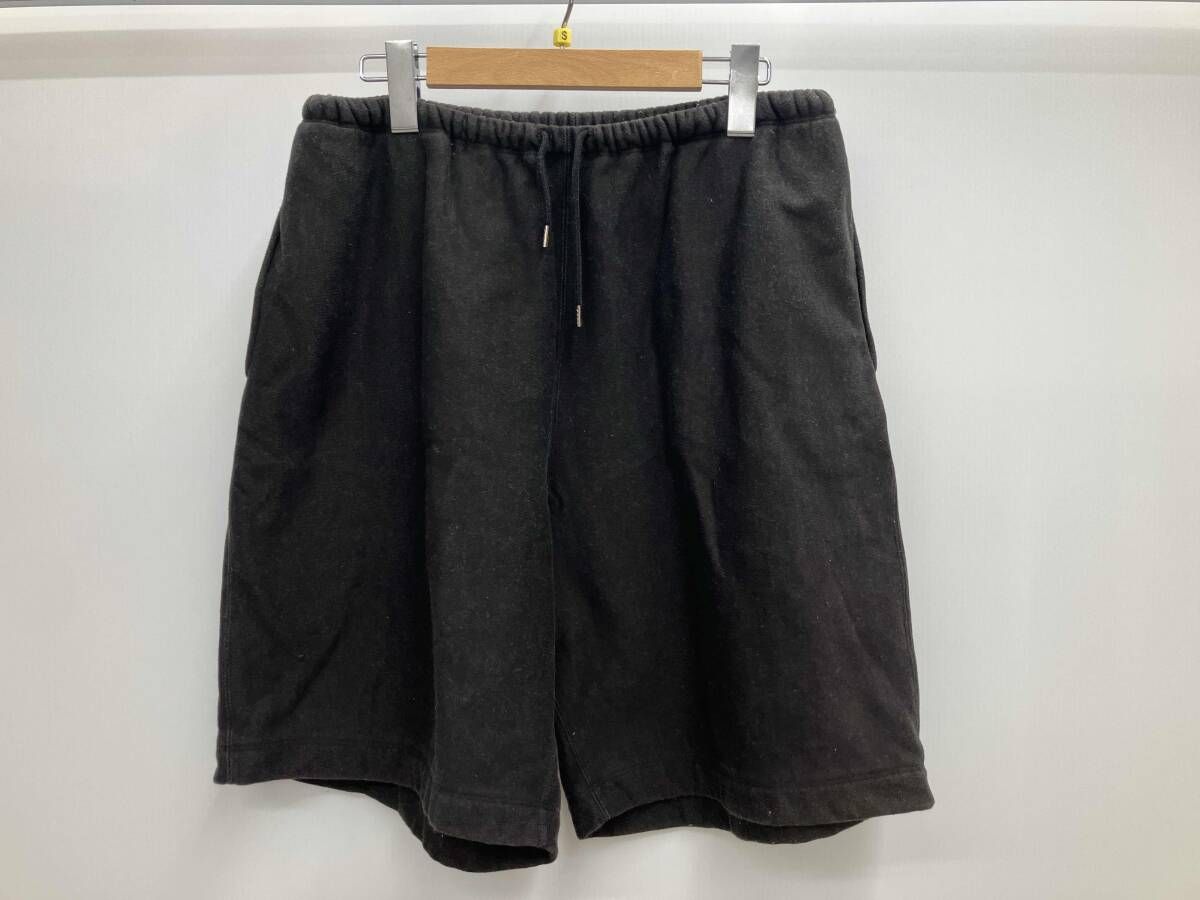 Blurhms ブラームス Soft&Hard Sweat Shorts ソフト&ハード スウェット ショーツ ハーフパンツ BROOTS22S13 サイズ2 ブラック