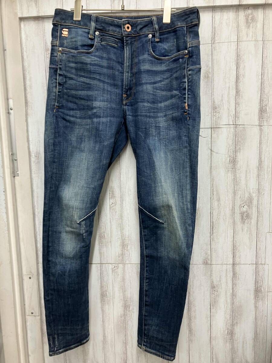 G-STAR RAW/ジーンズ／D-STAQ 3D SLIM W29インチ 濃青