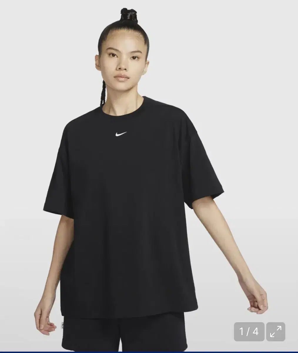 ナイキ w オーバーサイズ 半袖Tシャツ (L)