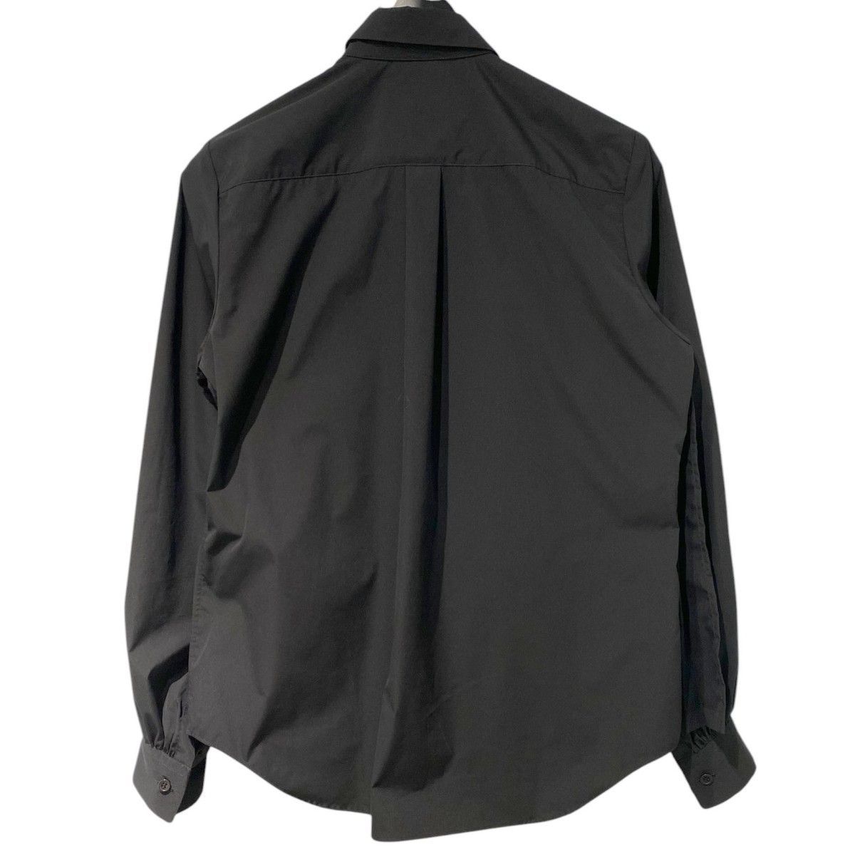 noir kei ninomiya 26SS Buckle Pleated Shirtバックルベルトプリーツ
