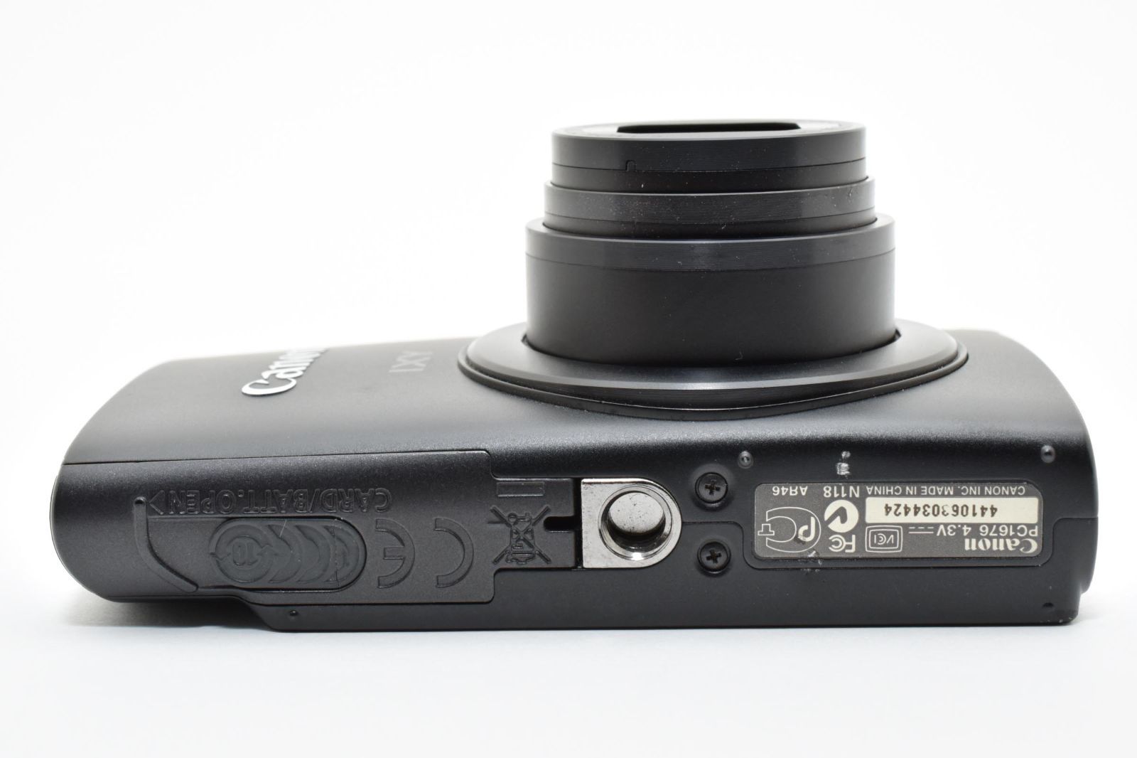 ☆良品☆ Canon キヤノン IXY 600F ブラック PC1676 コンパクト