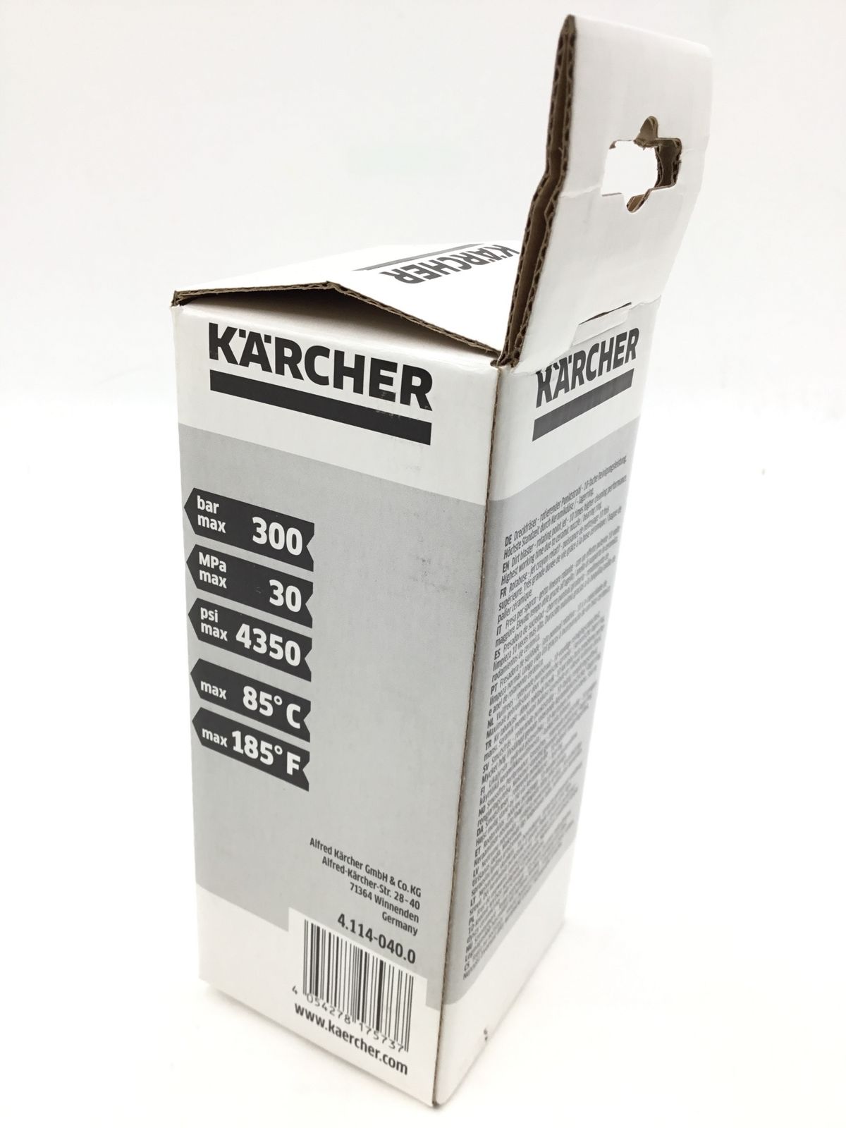 ケルヒャー　サイクロンジェットノズル4.114-040.0 ケルヒャー サイクロンジェットノズル 4.114-040.0 高圧洗浄機用