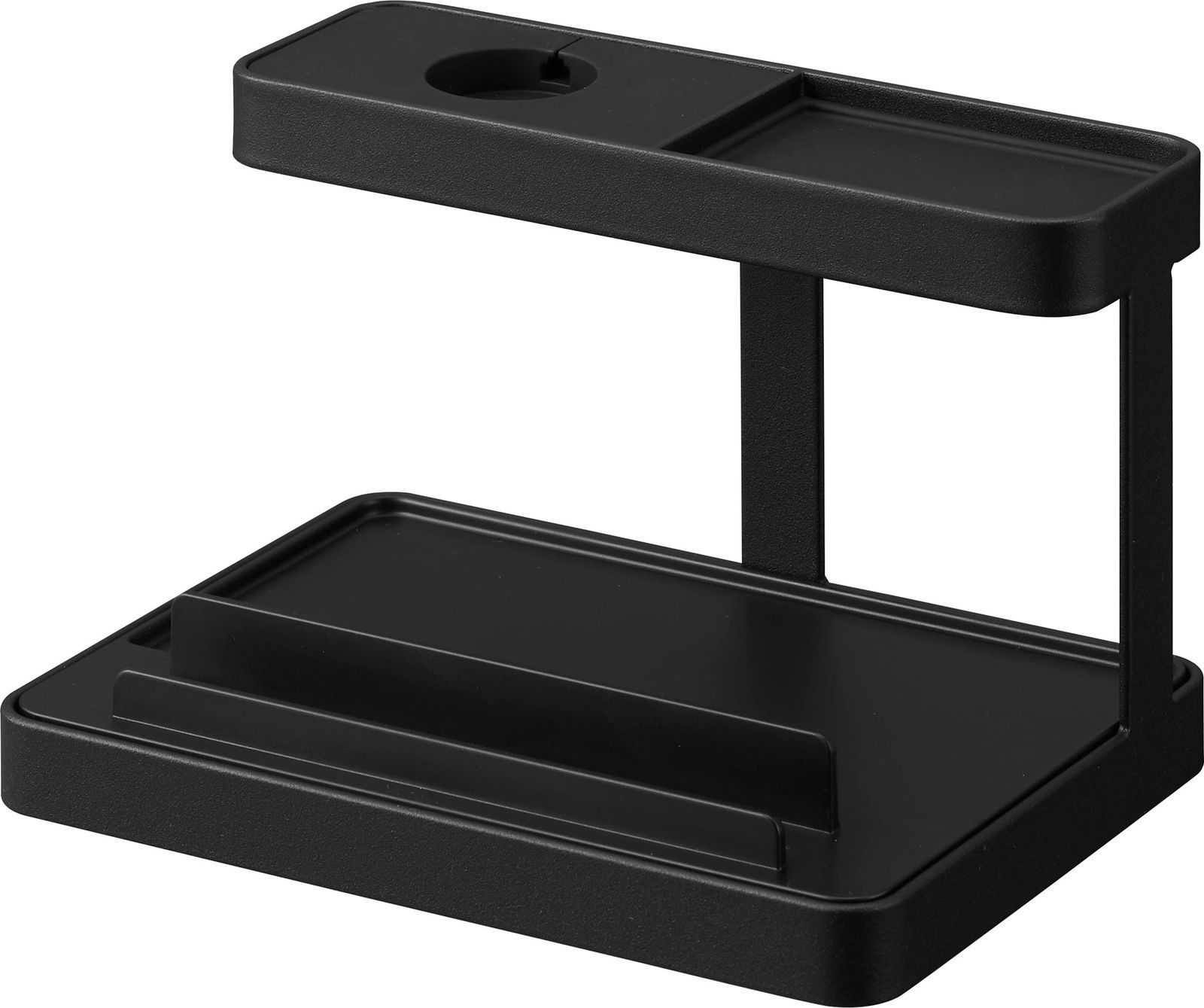 ☆新品☆山崎実業(Yamazaki) モバイル 充電ステーション ブラック 本体：約W16×D11.6×H10cm タワー tower 充電スタンド モバイルスタンド スマホスタンド 1872 d7fe134b