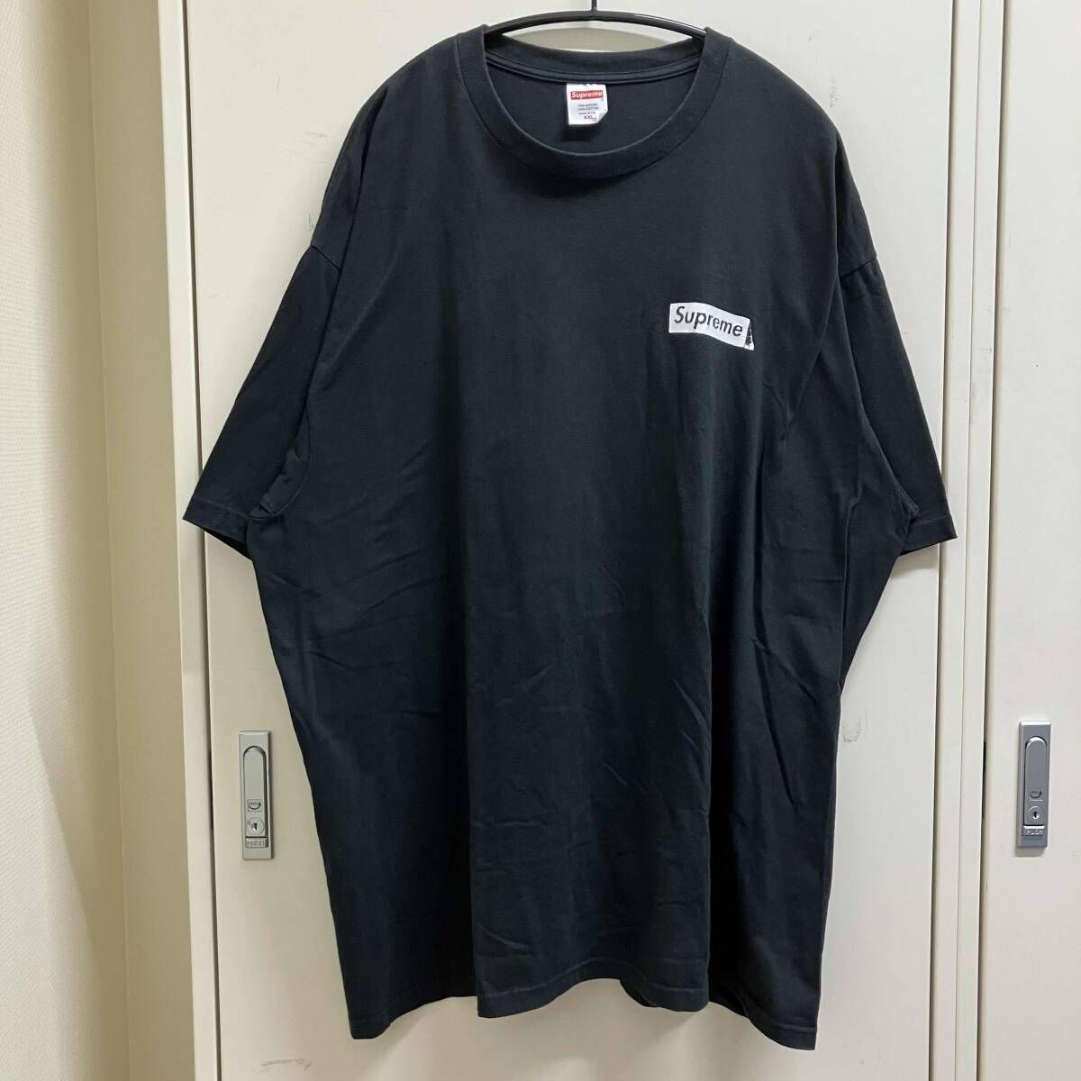 23AW Supreme 半袖Tシャツ Static Tee サイズXXL ブラック