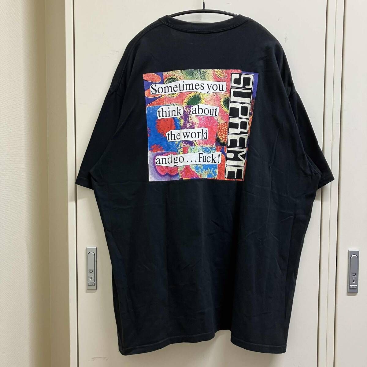 23AW Supreme 半袖Tシャツ Static Tee サイズXXL ブラック シュプリーム
