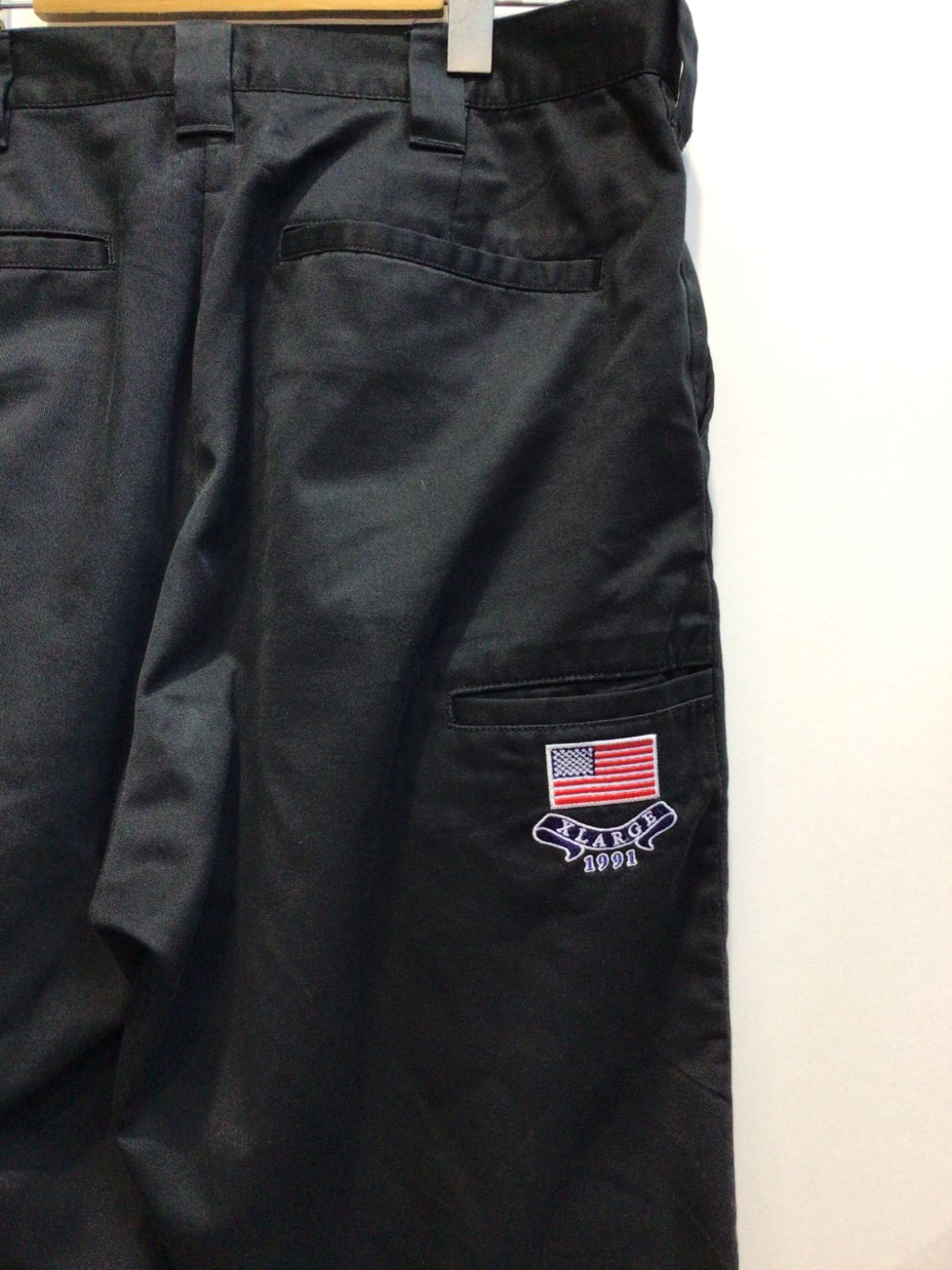 X-Large 22SS embroidery work pants