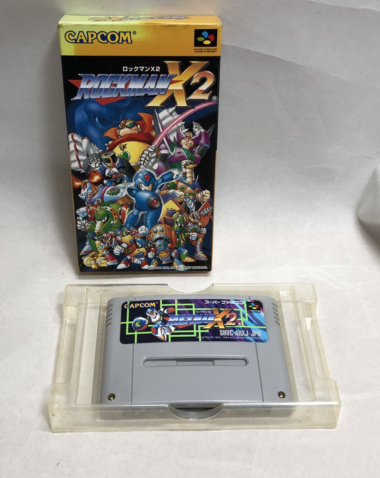 希少◇ロックマンx2　スーパーファミコン
