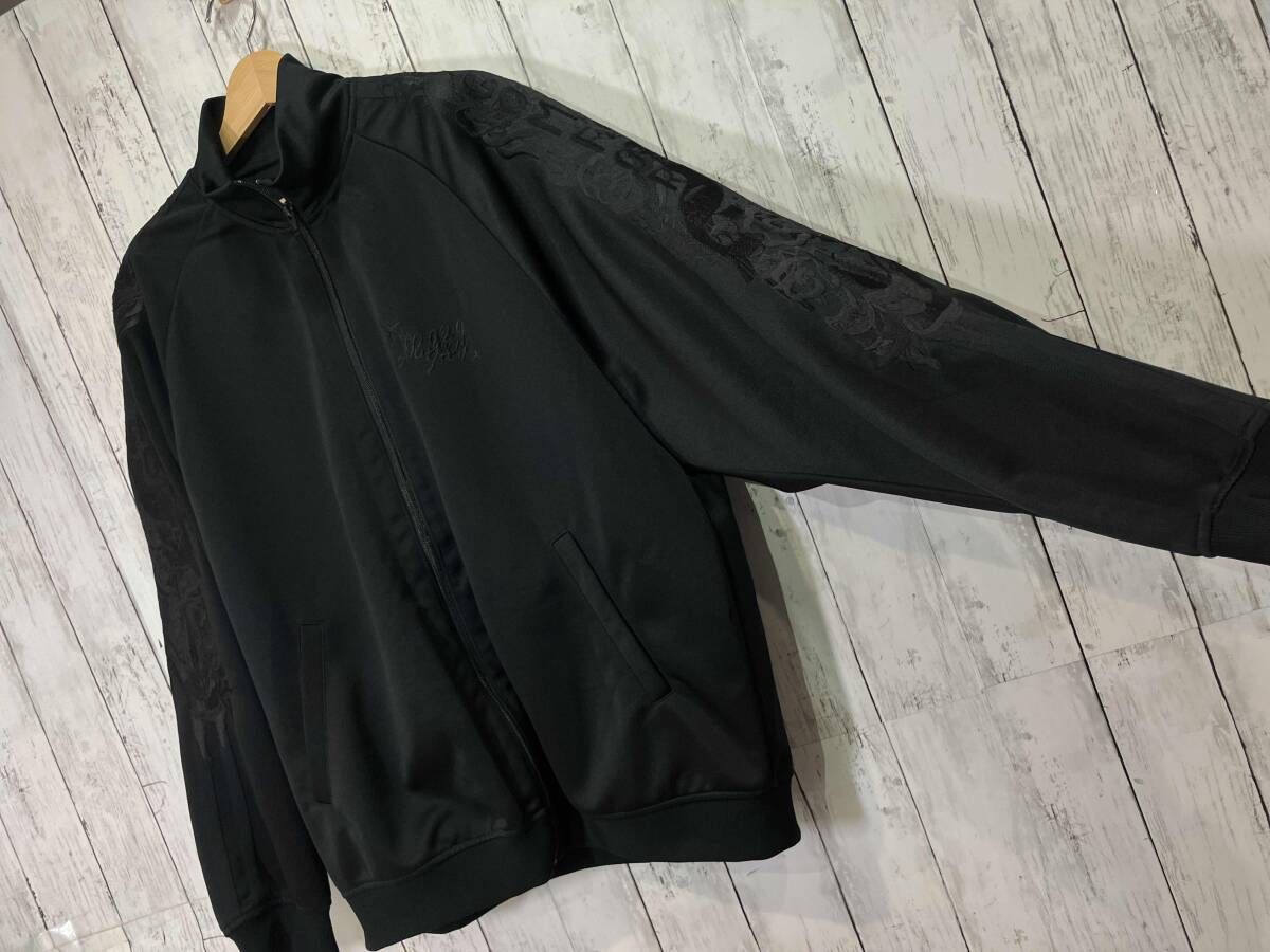 doublet ダブレット カオス刺繍トラックジャケット ブラック サイズM