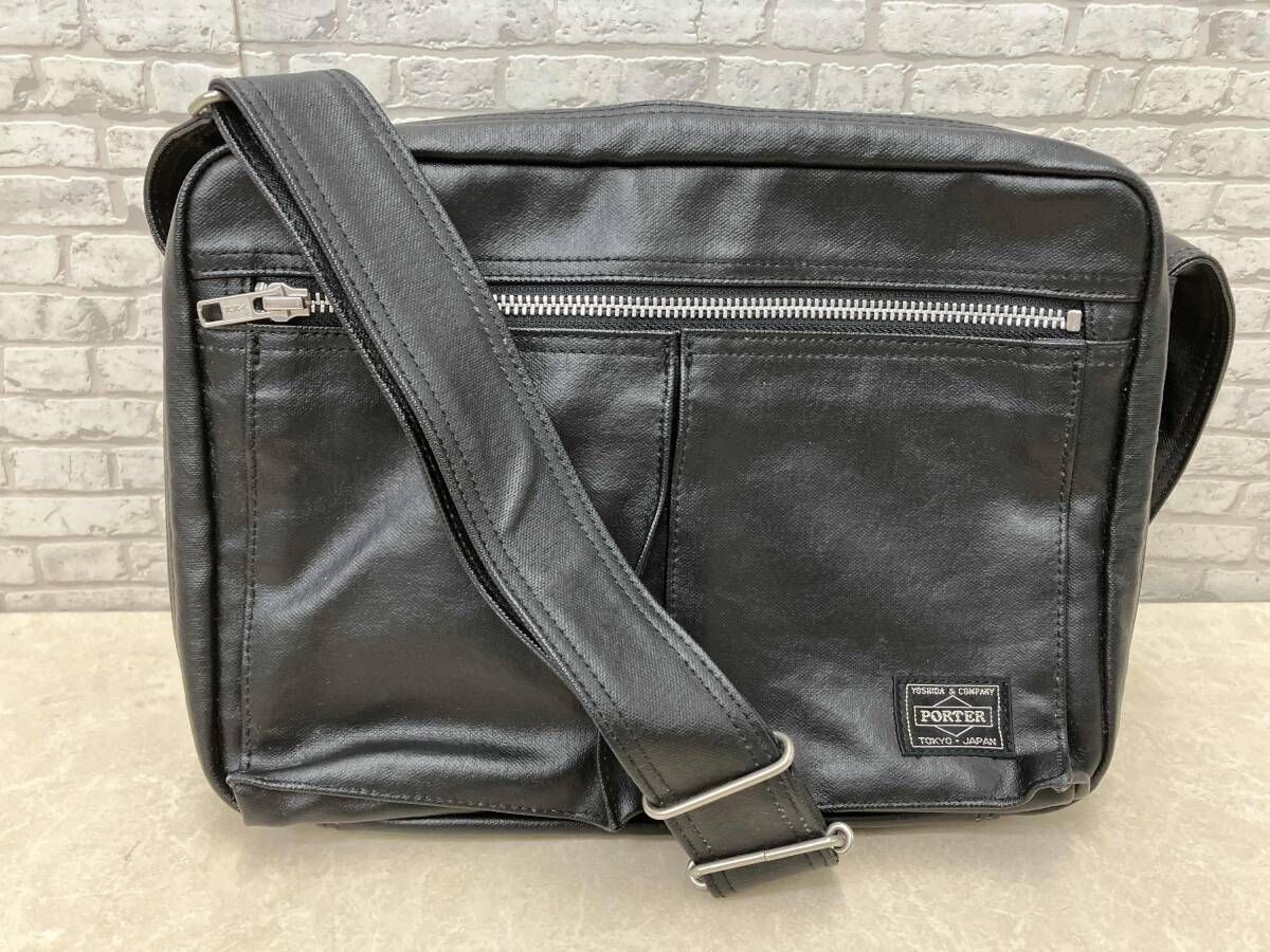 PORTER ポーター フリースタイル ショルダーバッグ 吉田カバン ブラック
