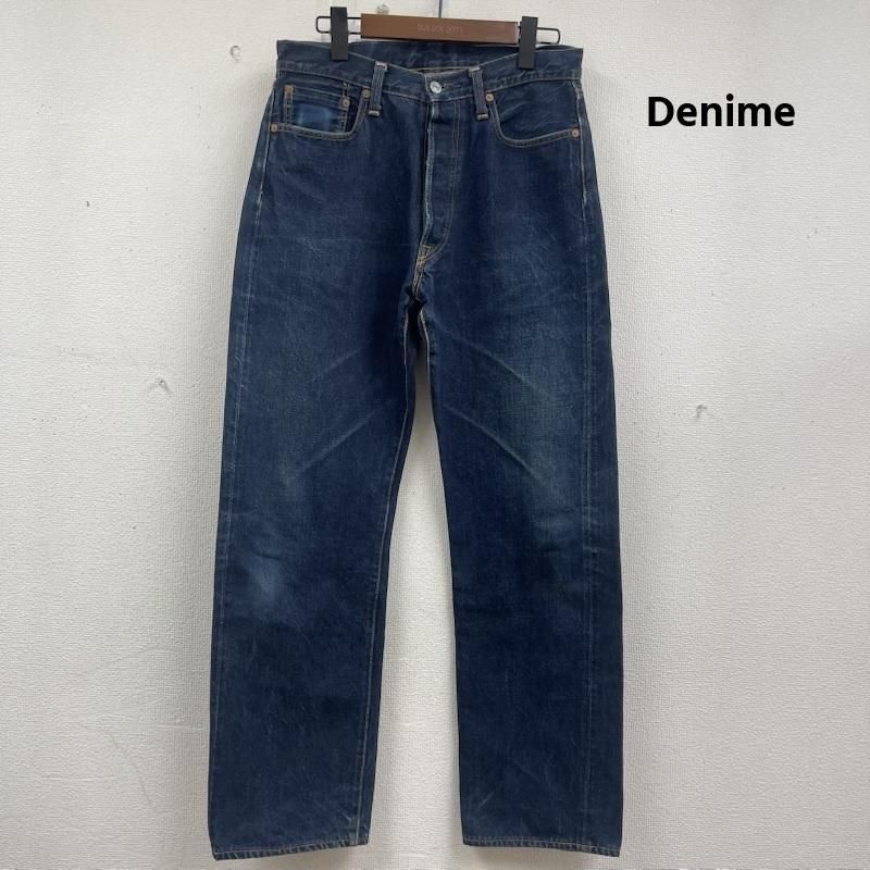 ドゥニーム 116 ボタンフライ 赤耳 セルビッチ ワイド デニム パンツ メンズ 32インチ ISItems【USED】【古着】【中古】50160444