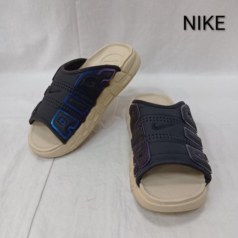 ナイキ fb7802-001 NIKE AIR MORE UPTEMPO SLIDE BLACK/MULTI-COLOR-SANDDRIFT-CLEAR US9/27cm メンズ US：9 ISItems【USED】【古着】【中古】50160425