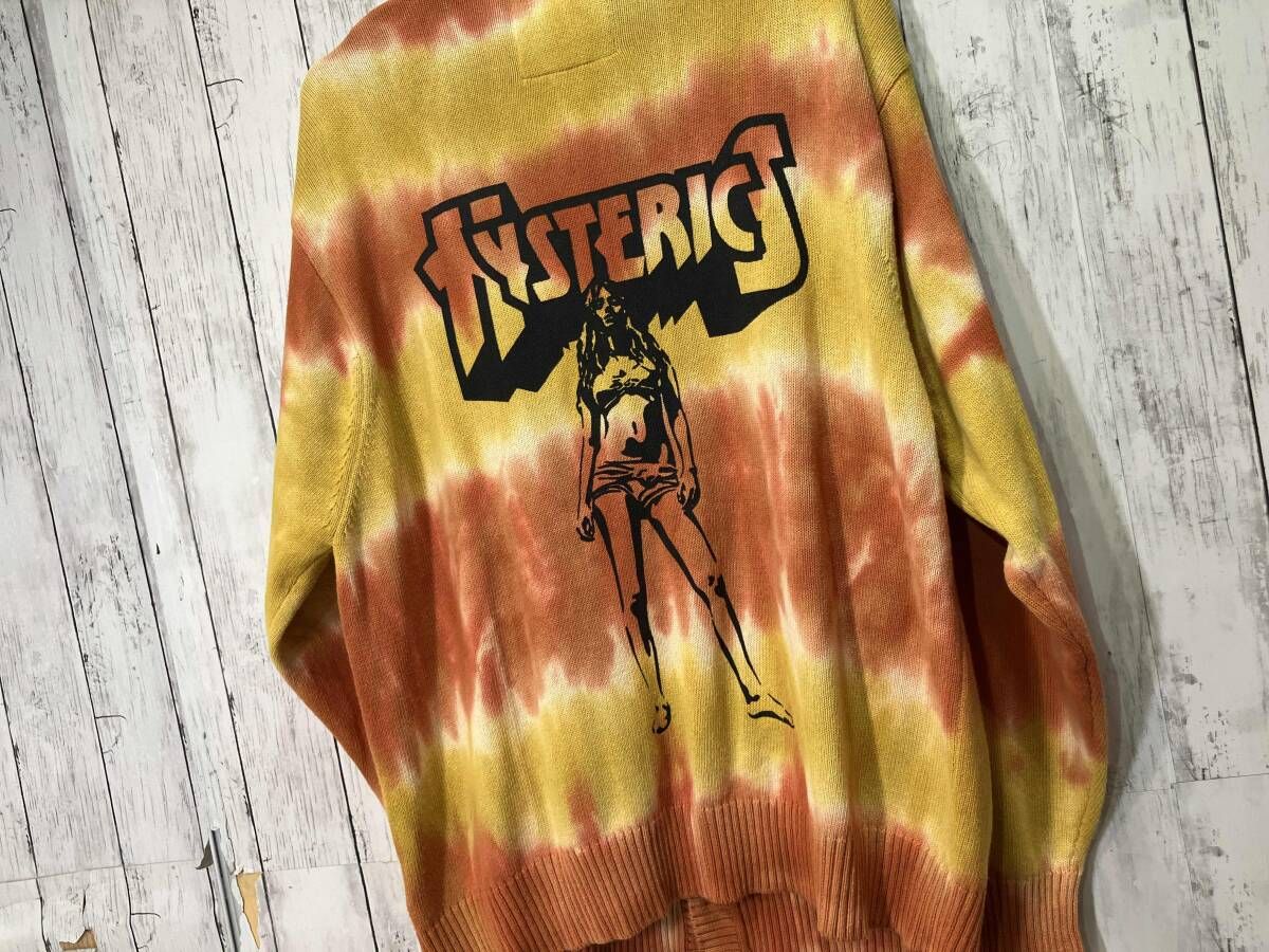HYSTERIC GLAMOUR ヒステリックグラマー BADASS MAMA 01241ND01 カーディガン サイズFREE