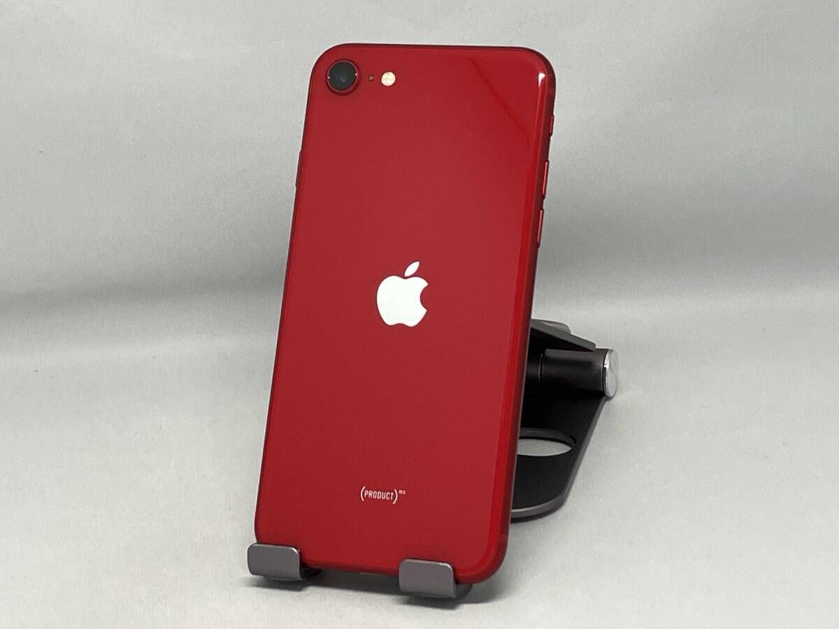 au 【SIMロックなし】MHGR3J/A iPhone SE(第2世代) 64GB レッド au 