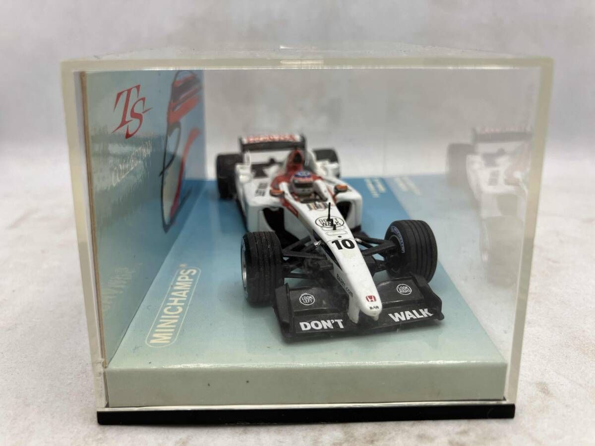 現状品 ミニチャンプス B•A•R HONDA 006 佐藤琢磨 TSコレクション