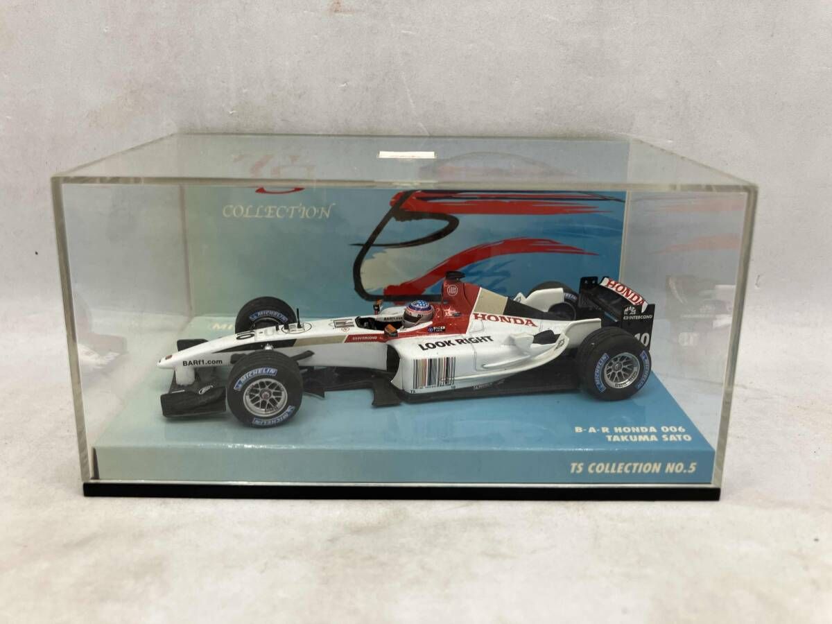現状品 ミニチャンプス B•A•R HONDA 006 佐藤琢磨 TSコレクション