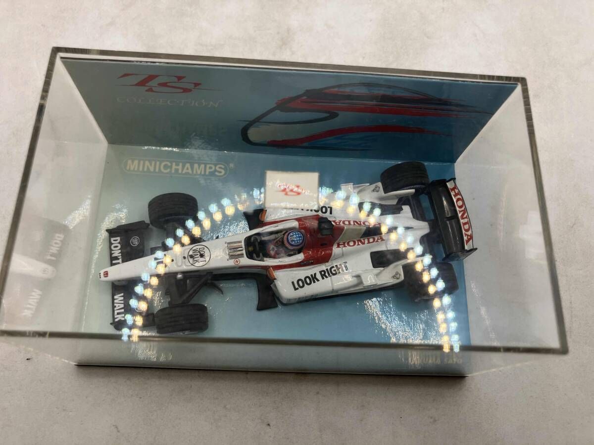 現状品 ミニチャンプス B•A•R HONDA 006 佐藤琢磨 TSコレクション