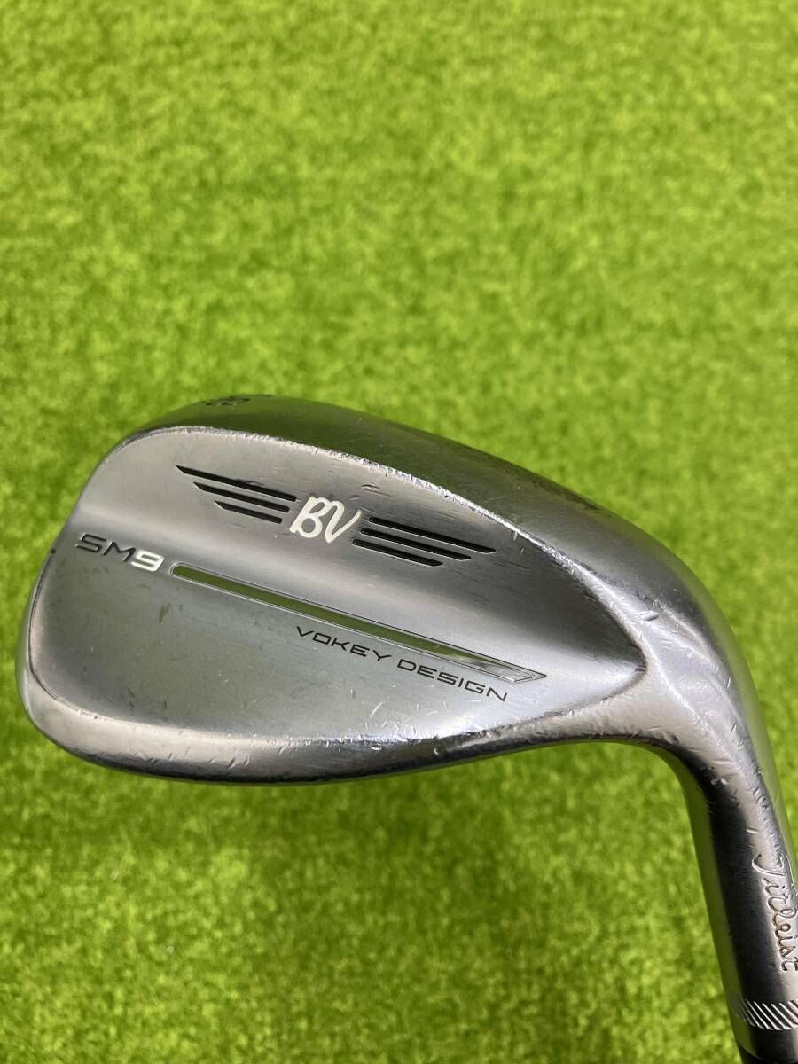 タイトリストTITLEIST Vokey SM9 ツアークローム ウェッジ 58°-14K N.S.PROMODUS3TOUR120 フレックスS