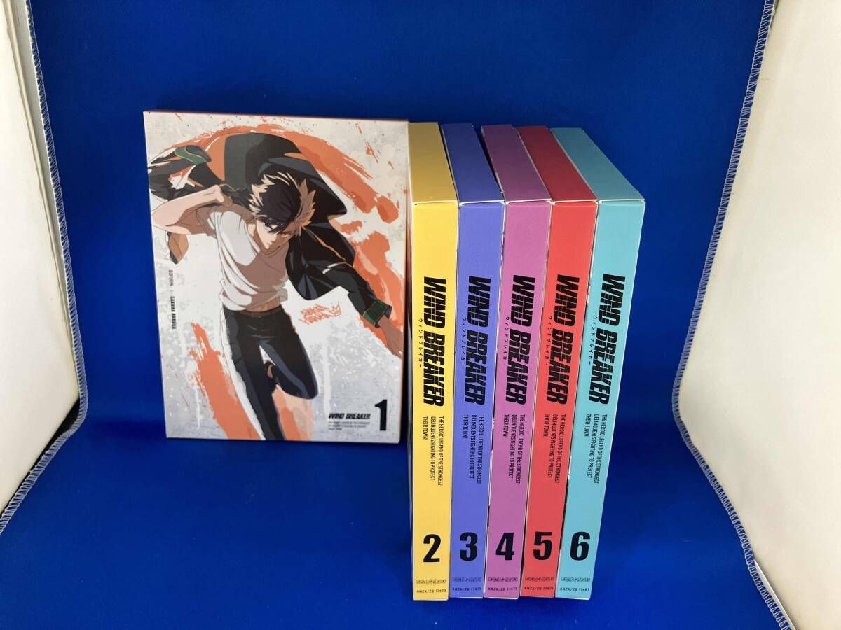 全6巻セット]WIND BREAKER 1~6(完全生産限定版)(Blu-ray Disc) - メルカリ