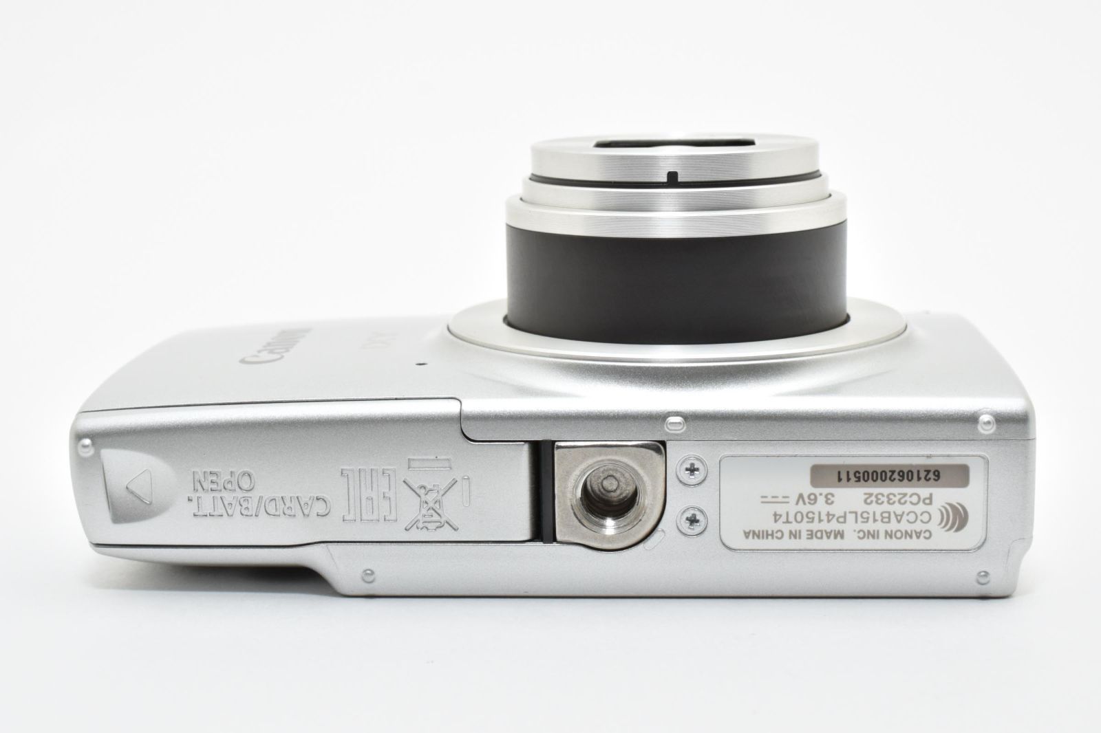 ☆極上品☆ キヤノン CANON IXY 210 シルバー コンパクトデジカメ【Wi