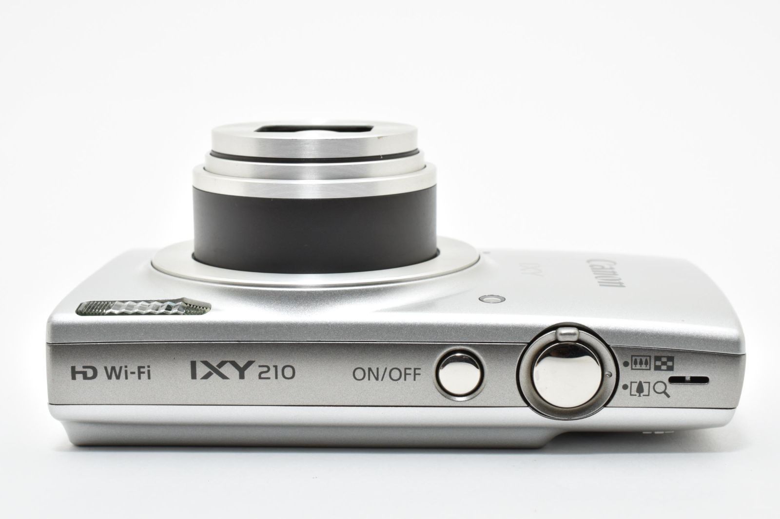 ☆極上品☆ キヤノン CANON IXY 210 シルバー コンパクトデジカメ【Wi 