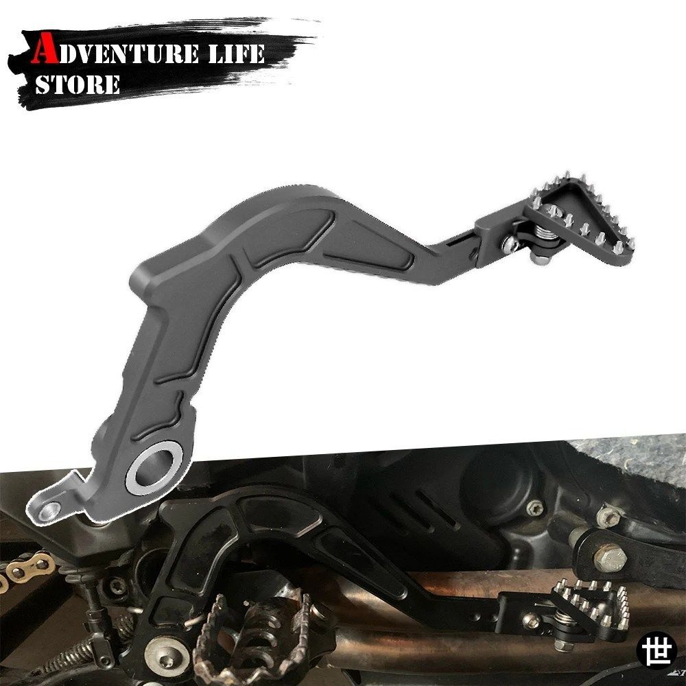 BMW F700GS F650GS F800GS ADVENTURE ADV GS 800 F 700 650GS用折りたたみリアフットブレーキレバーペダル