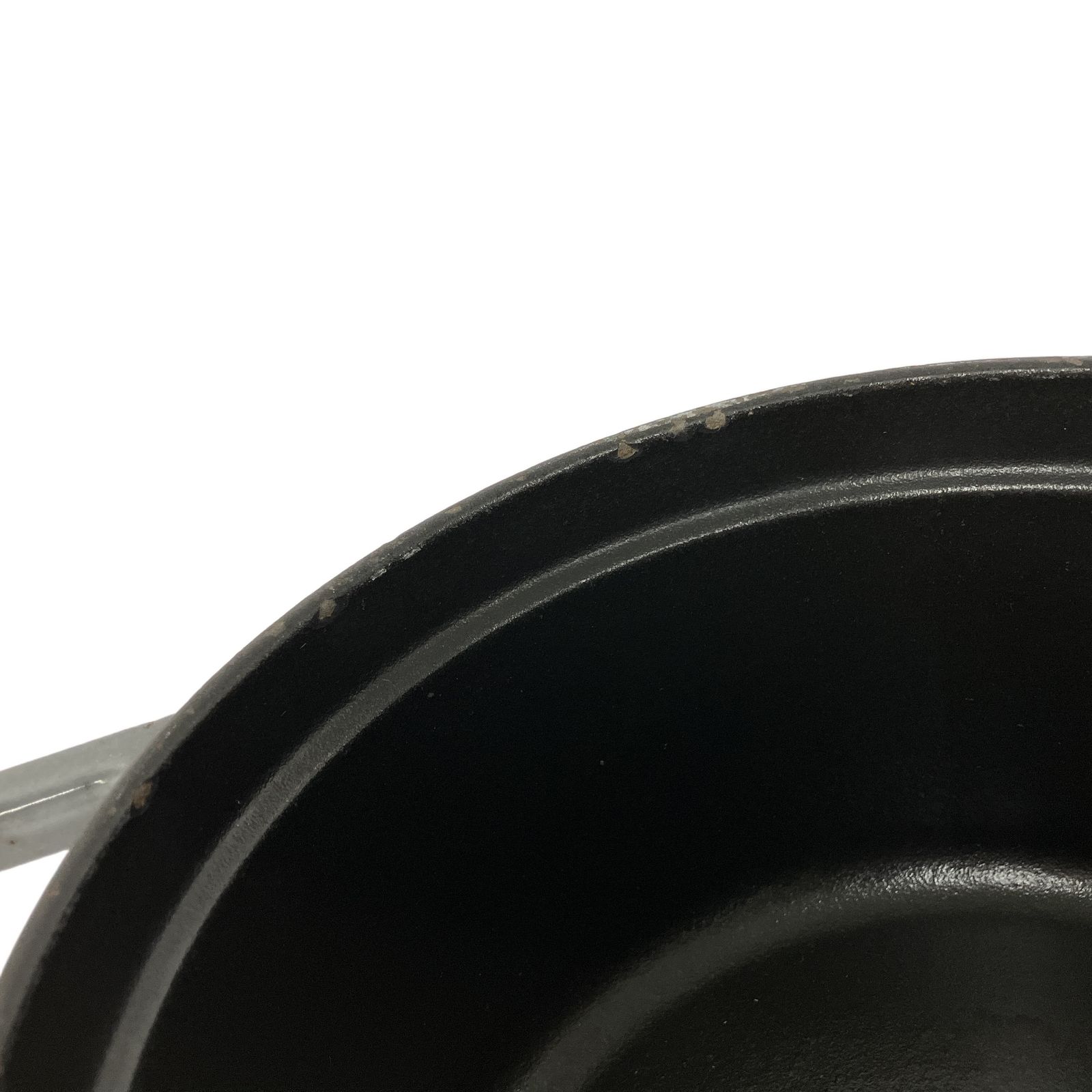 Staub LACOCOTTE ストウブ ピコ ココット ラウンド 16cm ホーロー鍋 鋳物 鉄鍋 両手鍋 キッチン用品 中古 Y11308091