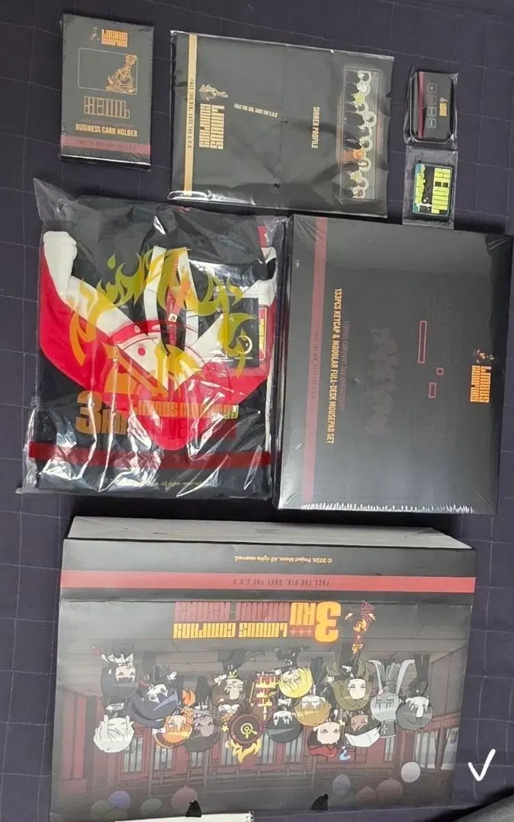 Limbusカンパニー 3周年記念MD収納ボックス グッズ出品