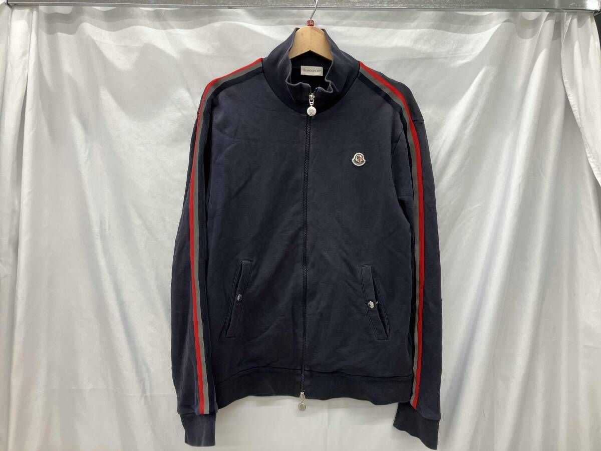 MONCLERモンクレール／パーカー/F1091G75300 8098U/XL/ネイビー