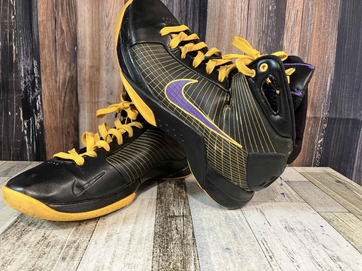 NIKE ナイキ Hyperdunk Supreme 'Lakers Away' 333373-051 ブラック系 26.5cm