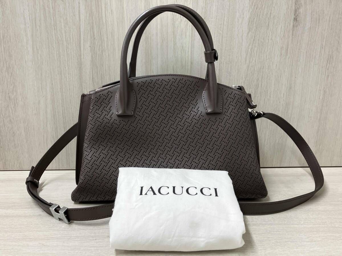 IACUCCI イアクッチ ベラール M RUGA FORATO I ブラウン 保存袋有り