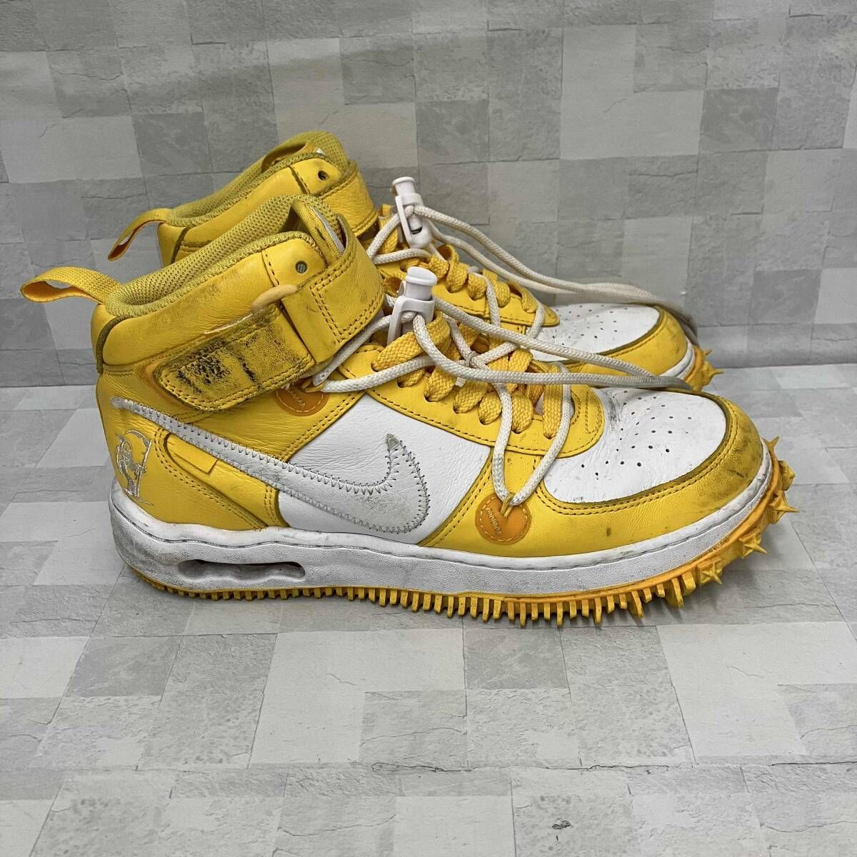 NIKE ナイキ スニーカー Off-White × Nike Air Force 1 Mid SP LTHR 