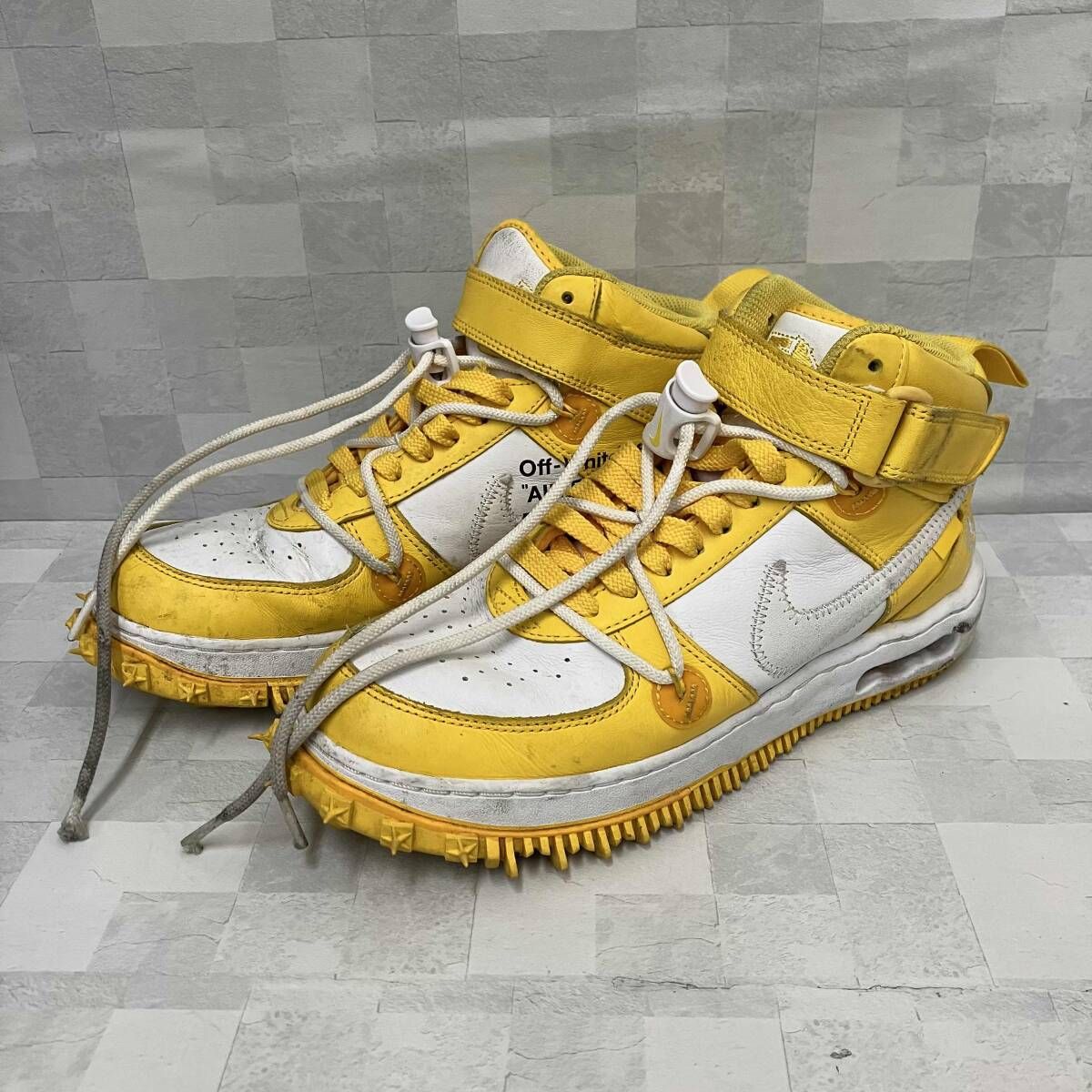 NIKE ナイキ スニーカー Off-White × Nike Air Force 1 Mid SP LTHR 