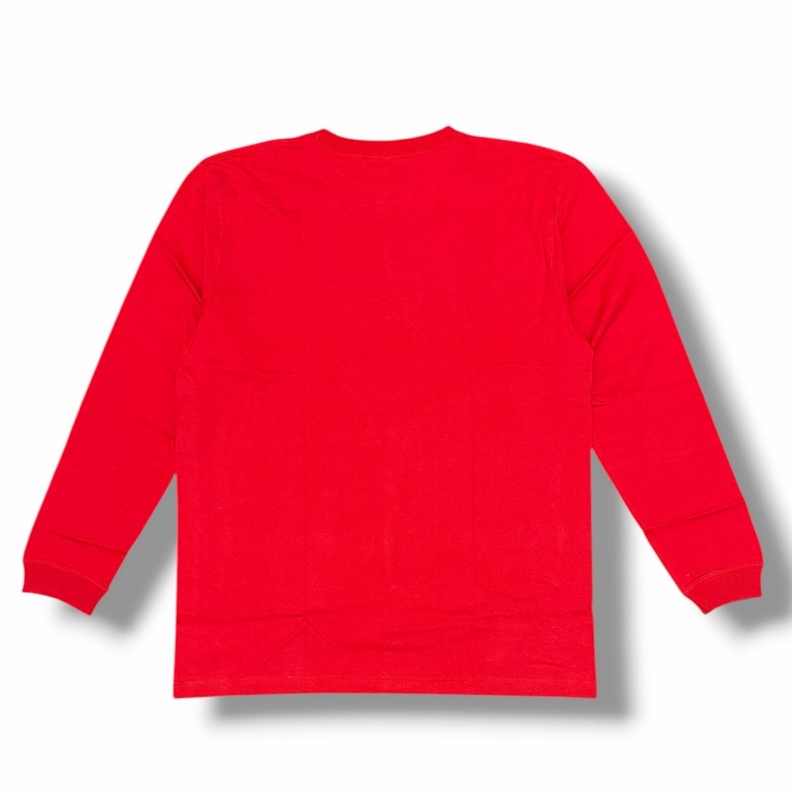 参考上代8250円 未使用 BOKU HA TANOSII 刺繍ロゴTシャツ 長袖 