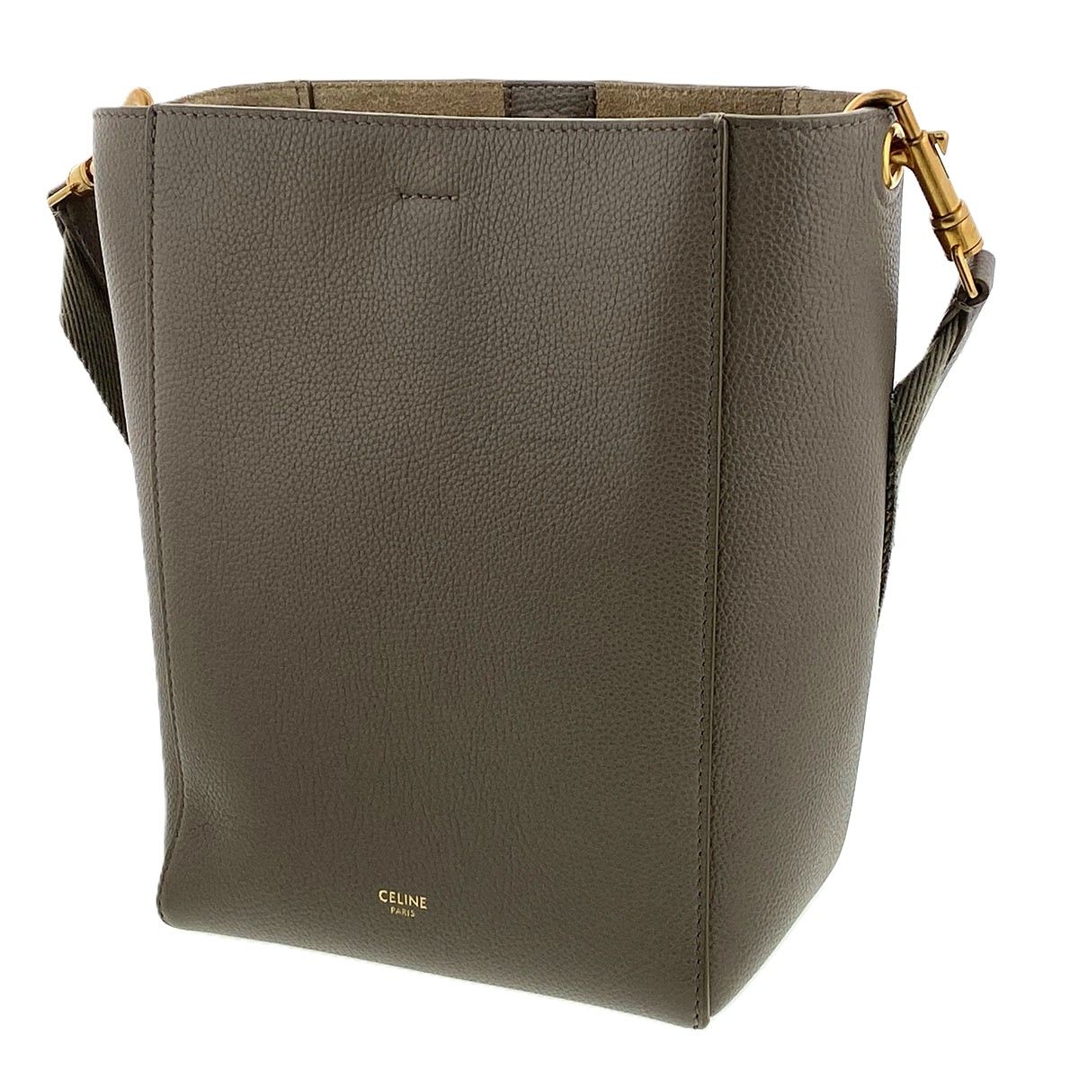 値下げ】CELINE セリーヌ サングル スモール バスケット ショルダー 