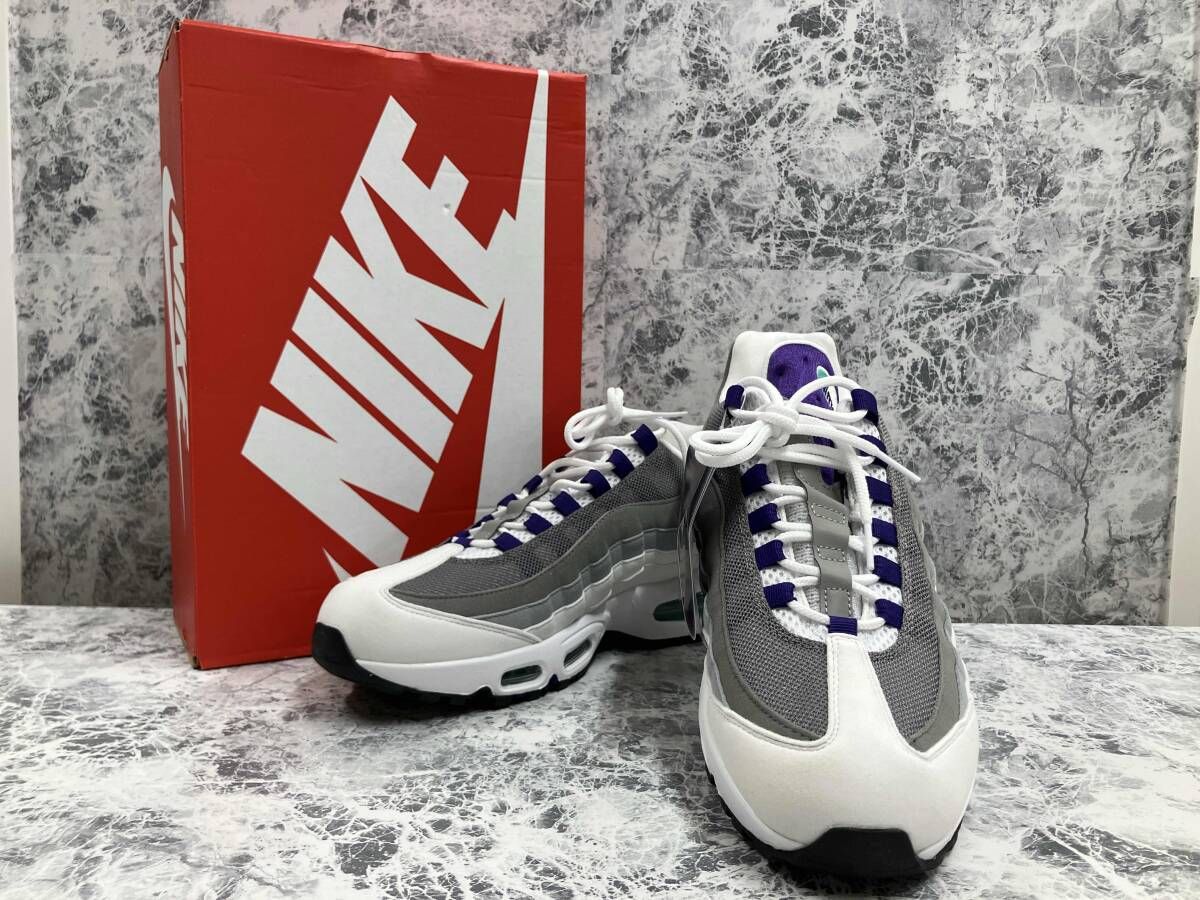 NIKE / ナイキ スニーカー AIR MAX 95 BIG BUBBLE HJ5996-100 28.5cm グレーホワイト