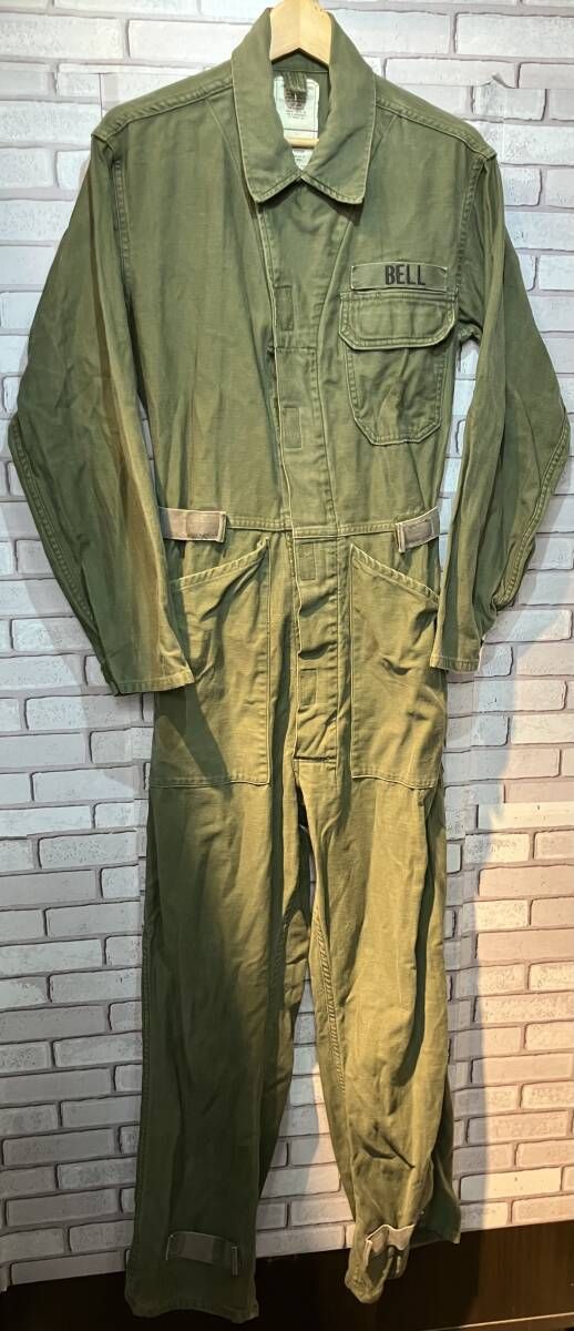 オーバーオール U.S. ARMY 8405-00-131-6507 サイズS ミリタリー グリーン