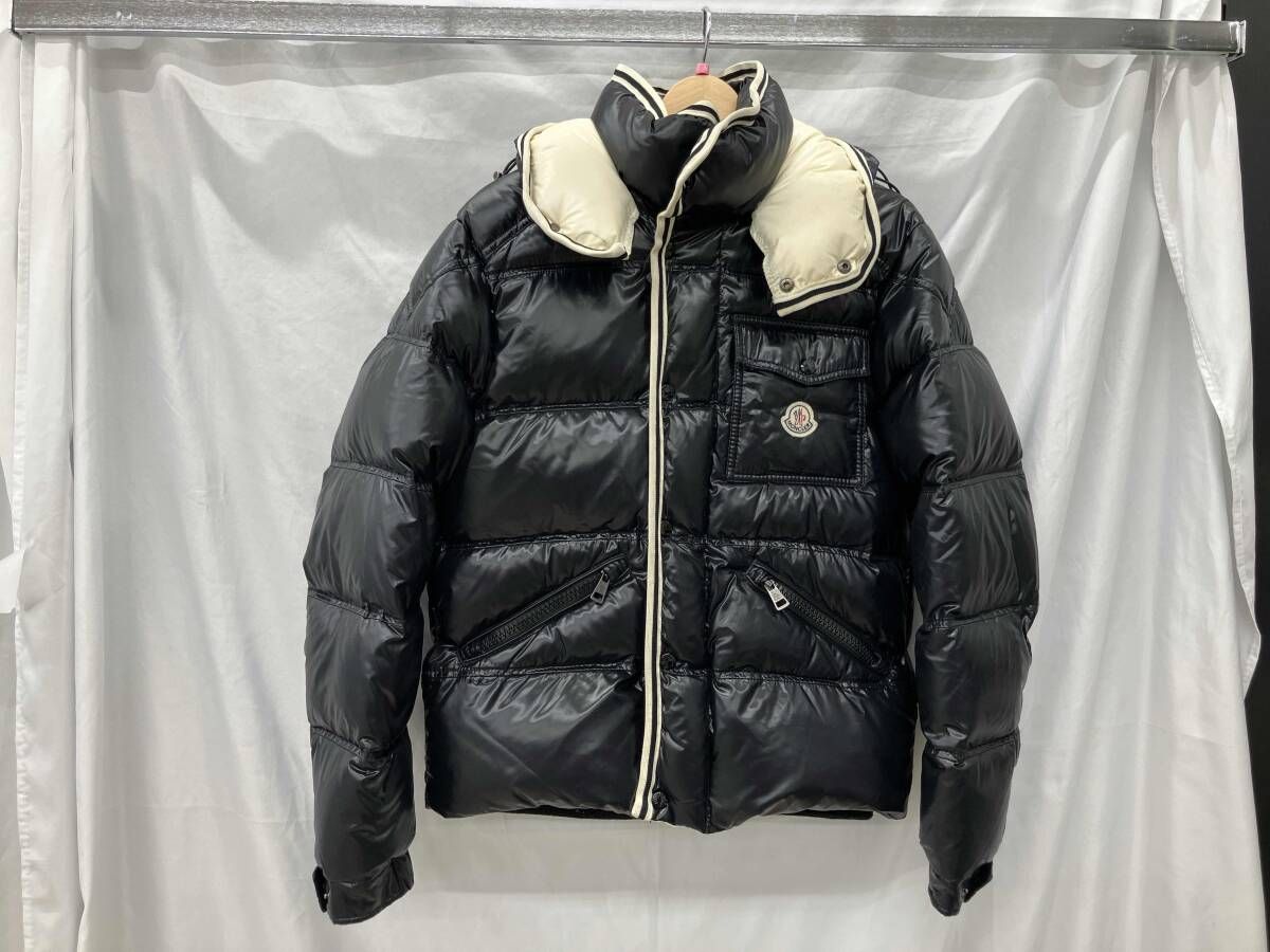 Moncler ブラックダウンジャケット サイズ2 MONCLERモンクレール/ダウンジャケット/サイズ2/ブラック/ダウン90