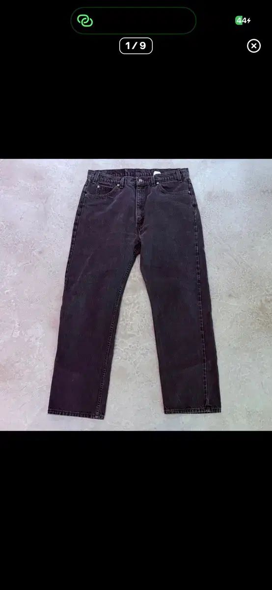 90s USA LEVI'S リーバイス 505 オレンジタブ orange ブラックデニム ブラック