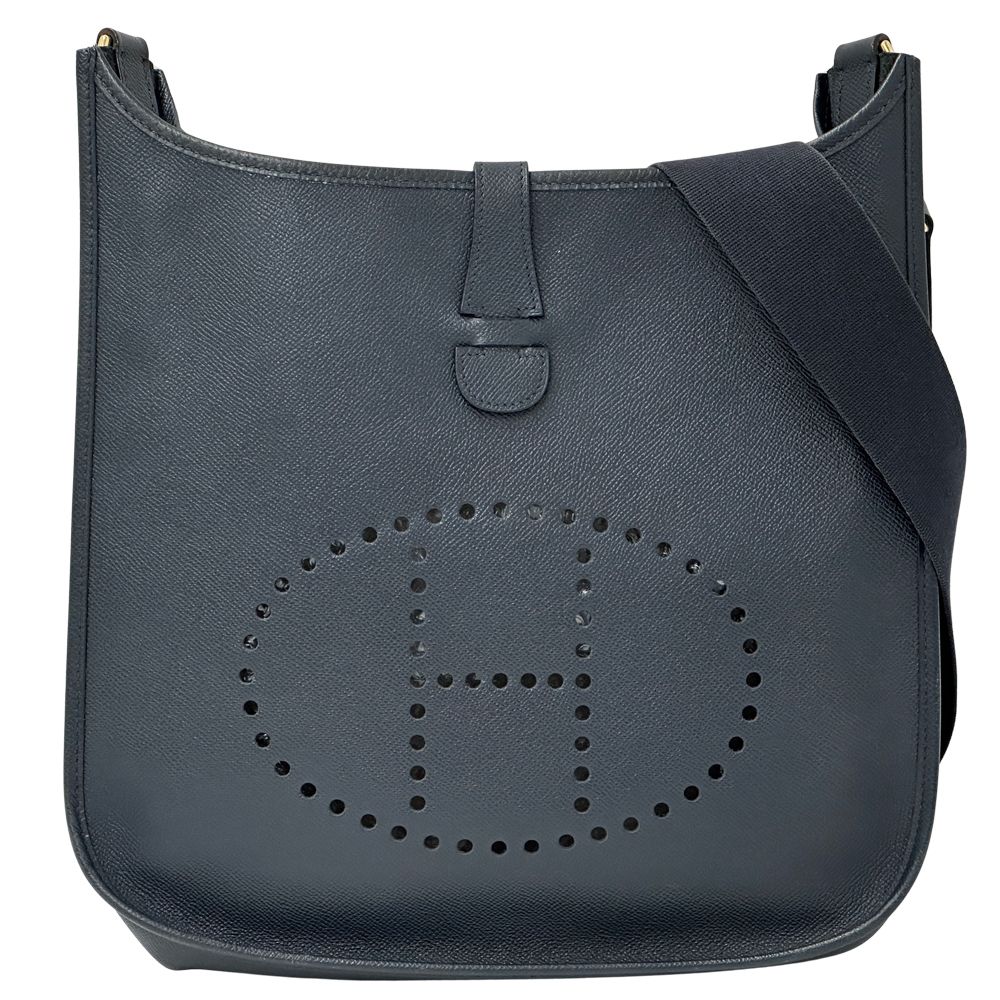 エルメス HERMES バッグ エブリン 1 レディース ブランド ショルダーバッグ ヴォーエプソン ブルーネイビー ゴールド金具 斜め掛け おしゃれ □B刻印 【中古】