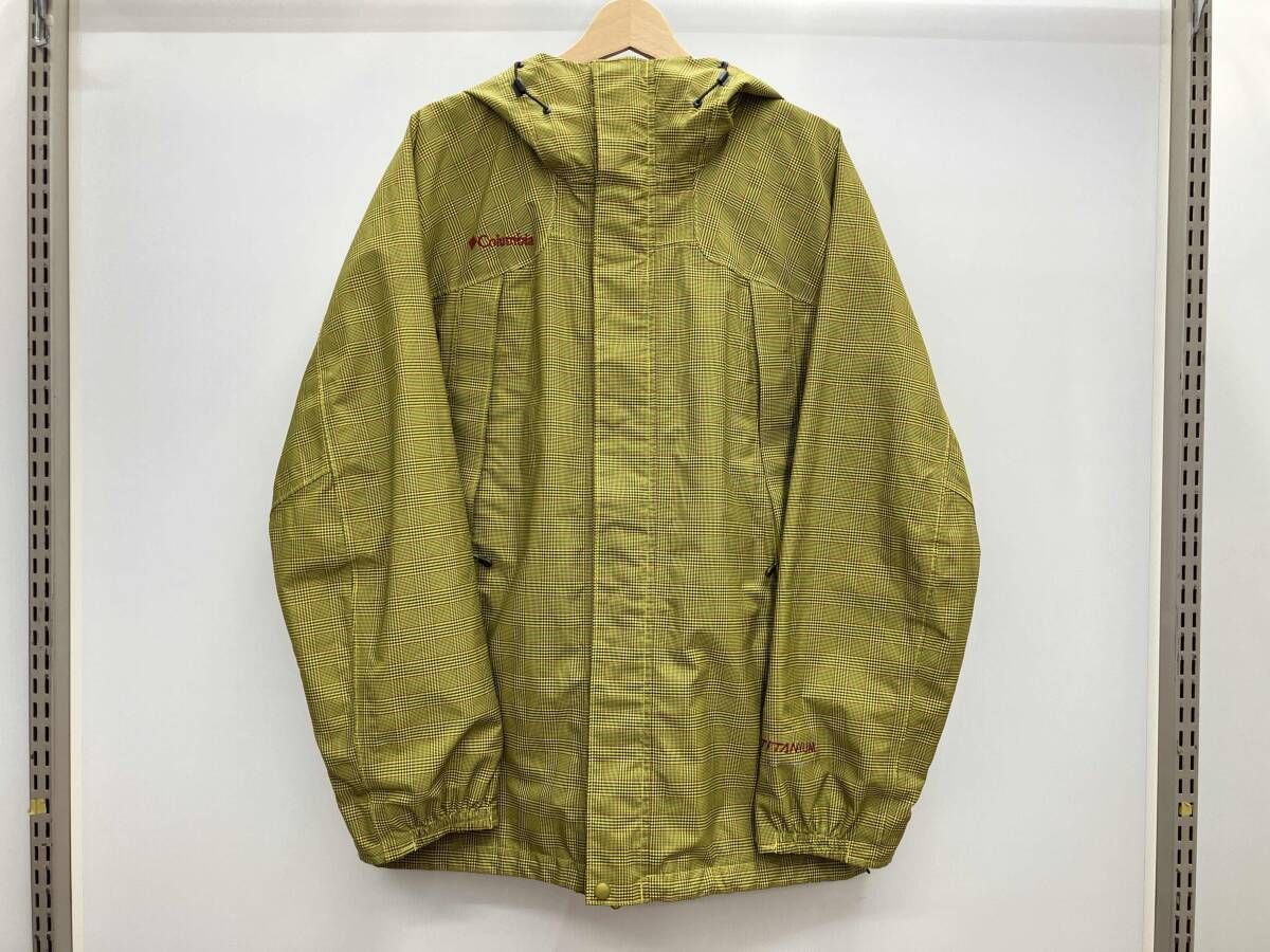 Columbia コロンビア 208 PM2138 チェック柄 イエロー