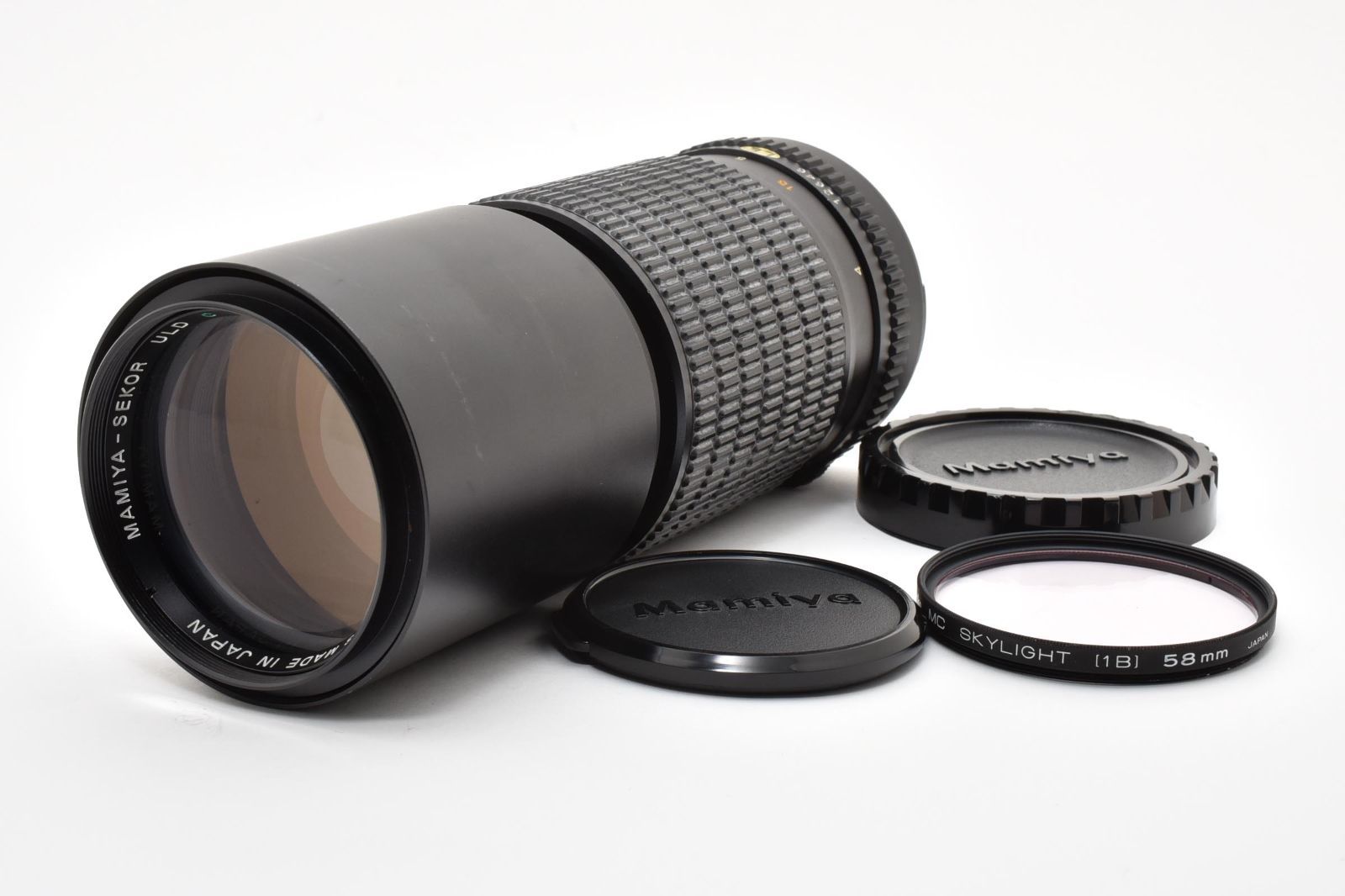 Mamiya ULD 300mm F5.6 N M645用 超望遠レンズ ULDガラス フード フィルター付 動作良好