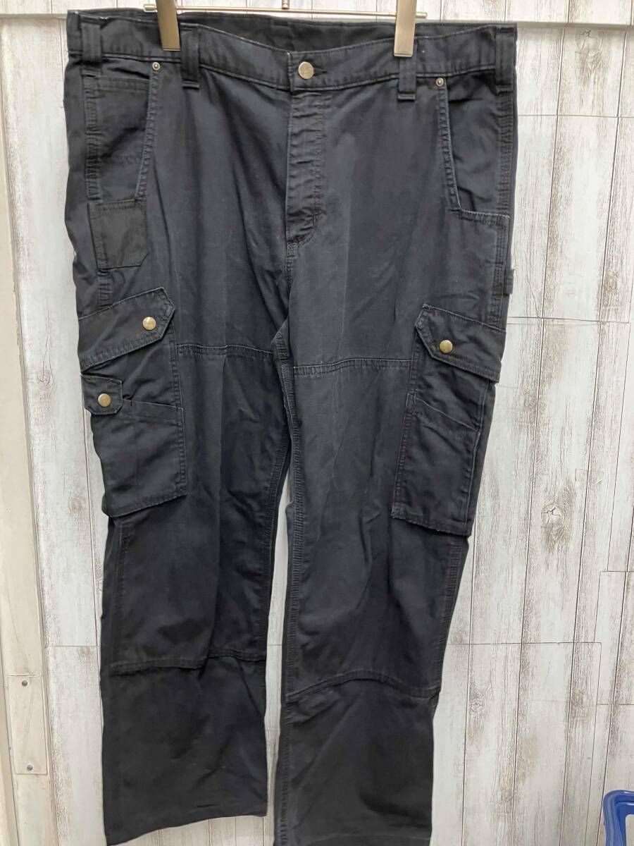 Carhartt/カーゴパンツ/B342 BLK ブラック 38inch リラックスフィット