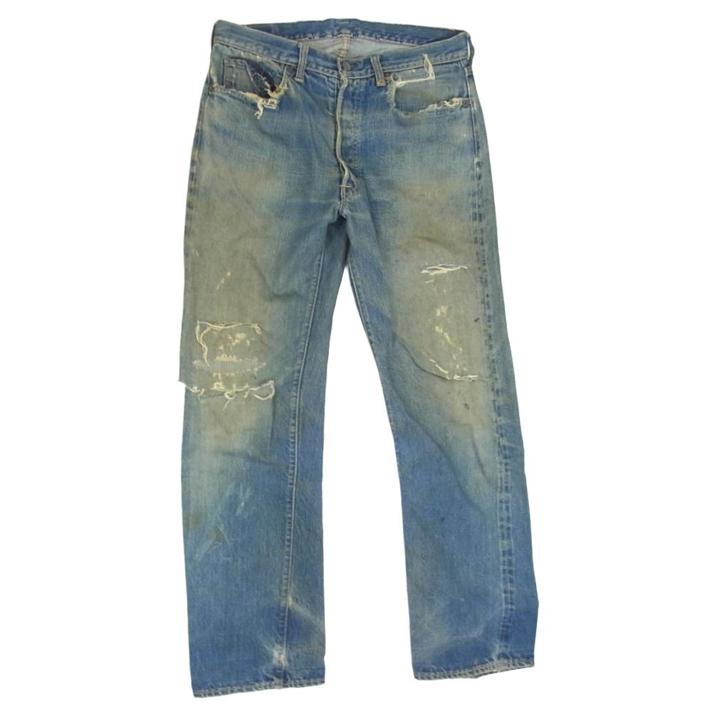 Levi's リーバイス Vintage ヴィンテージ 60s 501 BIGE ビッグE 後期 ボタン裏8 足長R デニム パンツ インディゴブルー系 サイズ表記無【中古】
