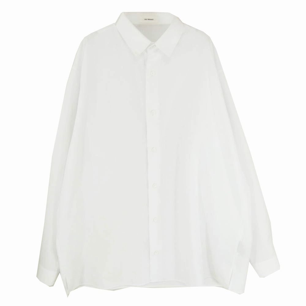 THE RERACS ザリラクス 25SS 25SS-REBL-458-J THE PERFECT SHIRT POLYESTER パーフェクト ポリエステル 長袖 シャツ ホワイト系 48【中古】