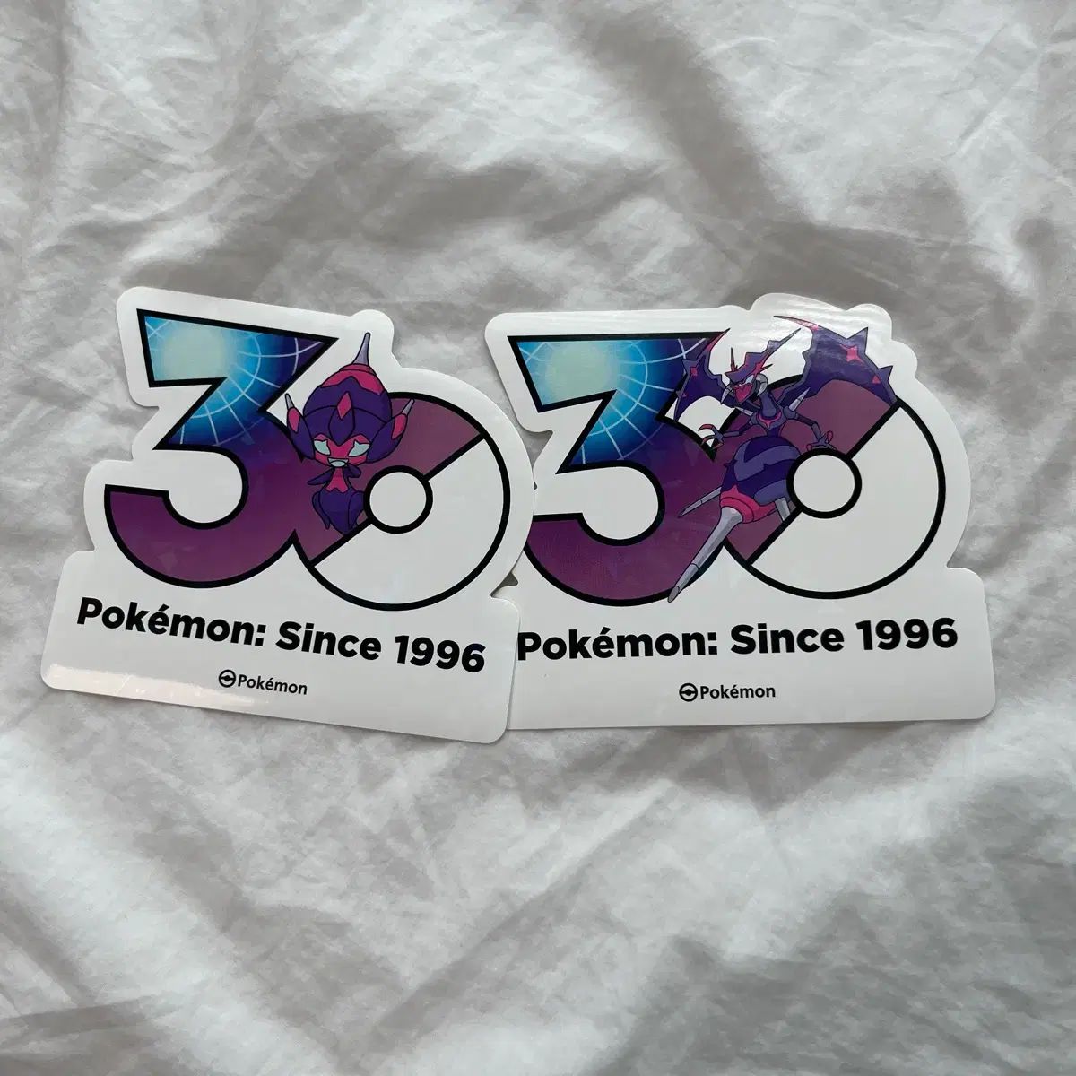 ポケットモンスター 30周年 ロゴ ステッカー ベノム ベベゴー用-最終価格
