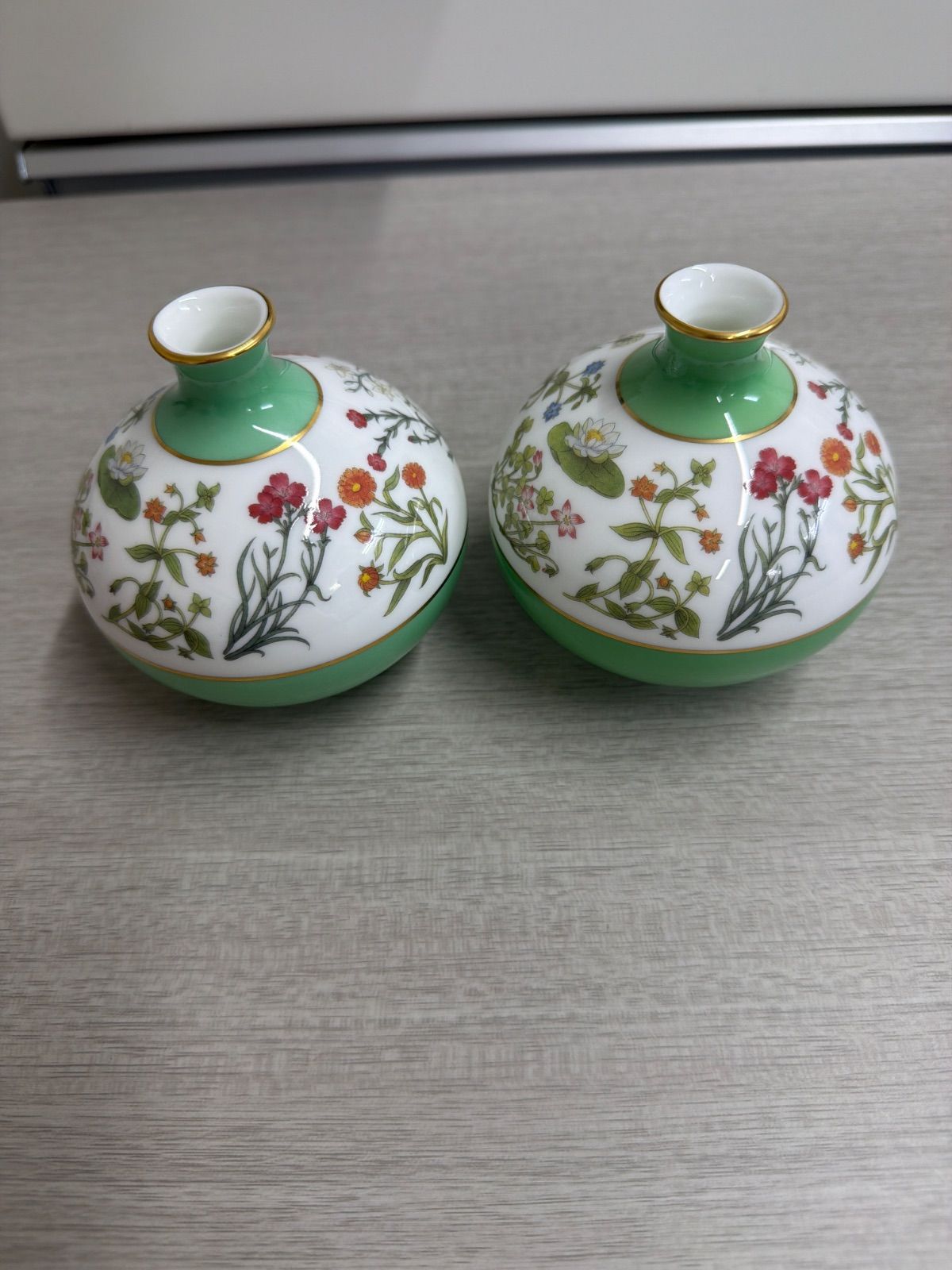 ノリタケ一輪挿し花瓶　2点セット販売