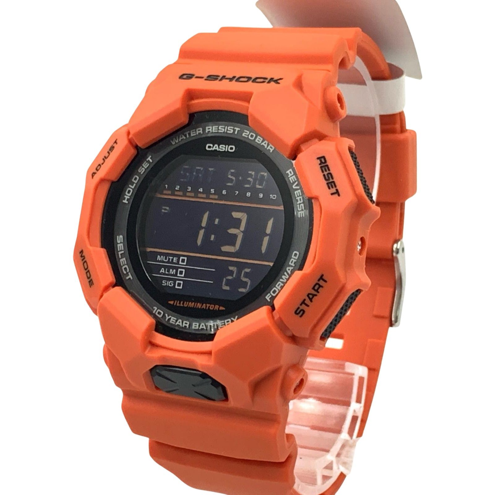 CASIO カシオ G-shock ジーショック 時計 GD-010-4JF オレンジ