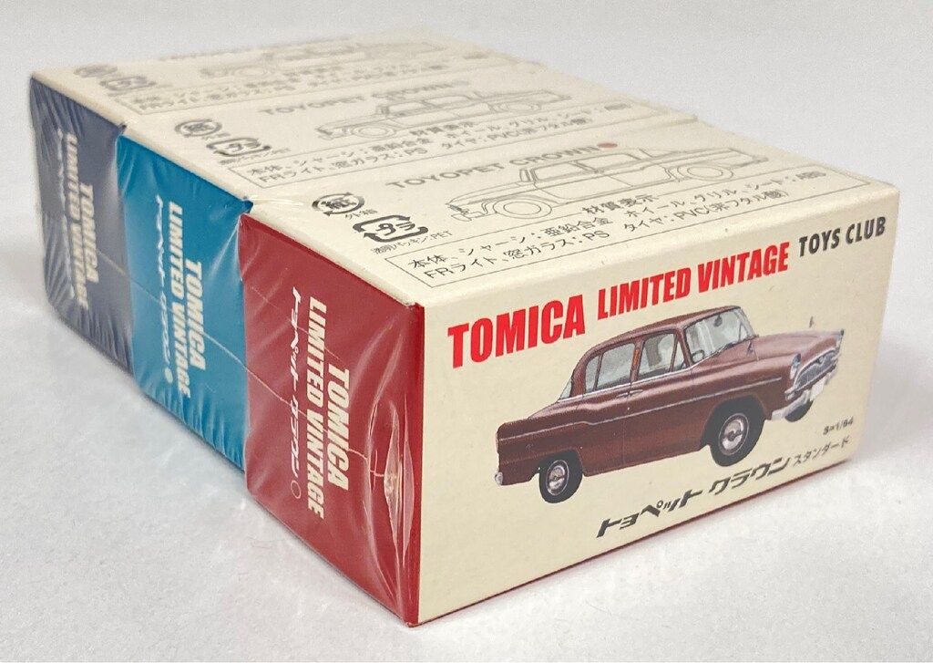 TOMYTEC TOYS CLUB/TOMICA LIMITED VINTAGE 第5弾3台セット (クラウン) 第5弾