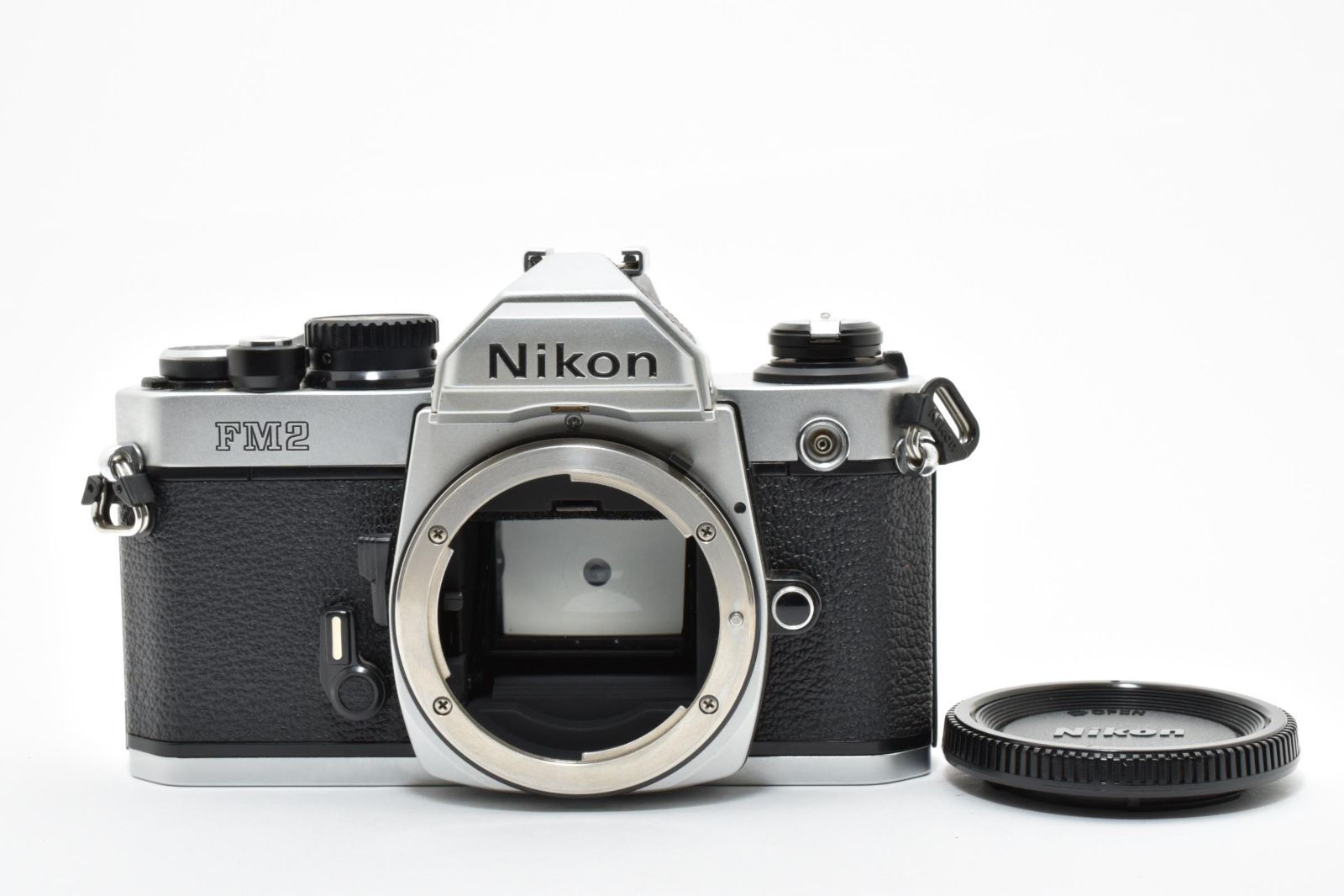 ★極上品★ ニコン Nikon NEW FM2 ボディ シルバー 後期 MF 一眼レフ フィルムカメラ #0672A