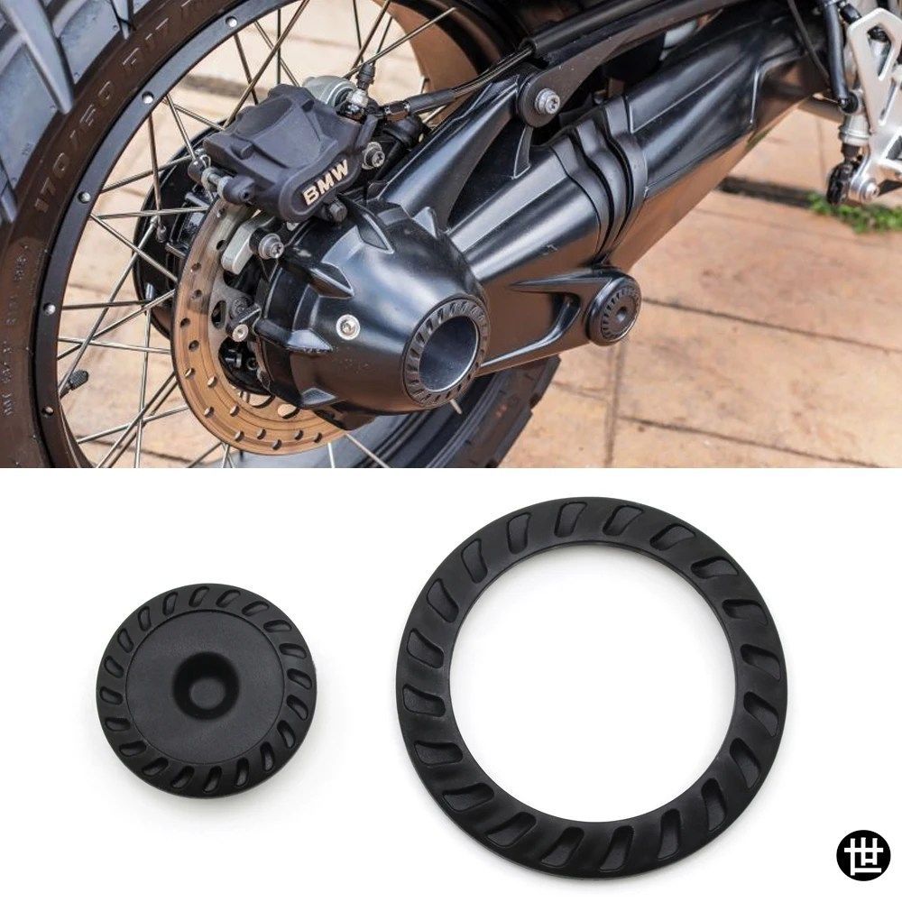 BMW RACER SCRAMBLE 9 T RNINET 用オートバイリアギアボックスファイナルドライブカバー右側アングルファイナルドライブシャフトガード